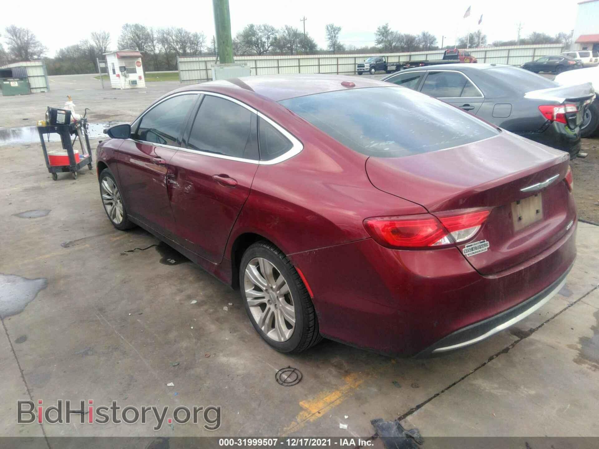 2015 CHRYSLER 200 - VIN: 1C3CCCAB9FN673052 - Фото 3