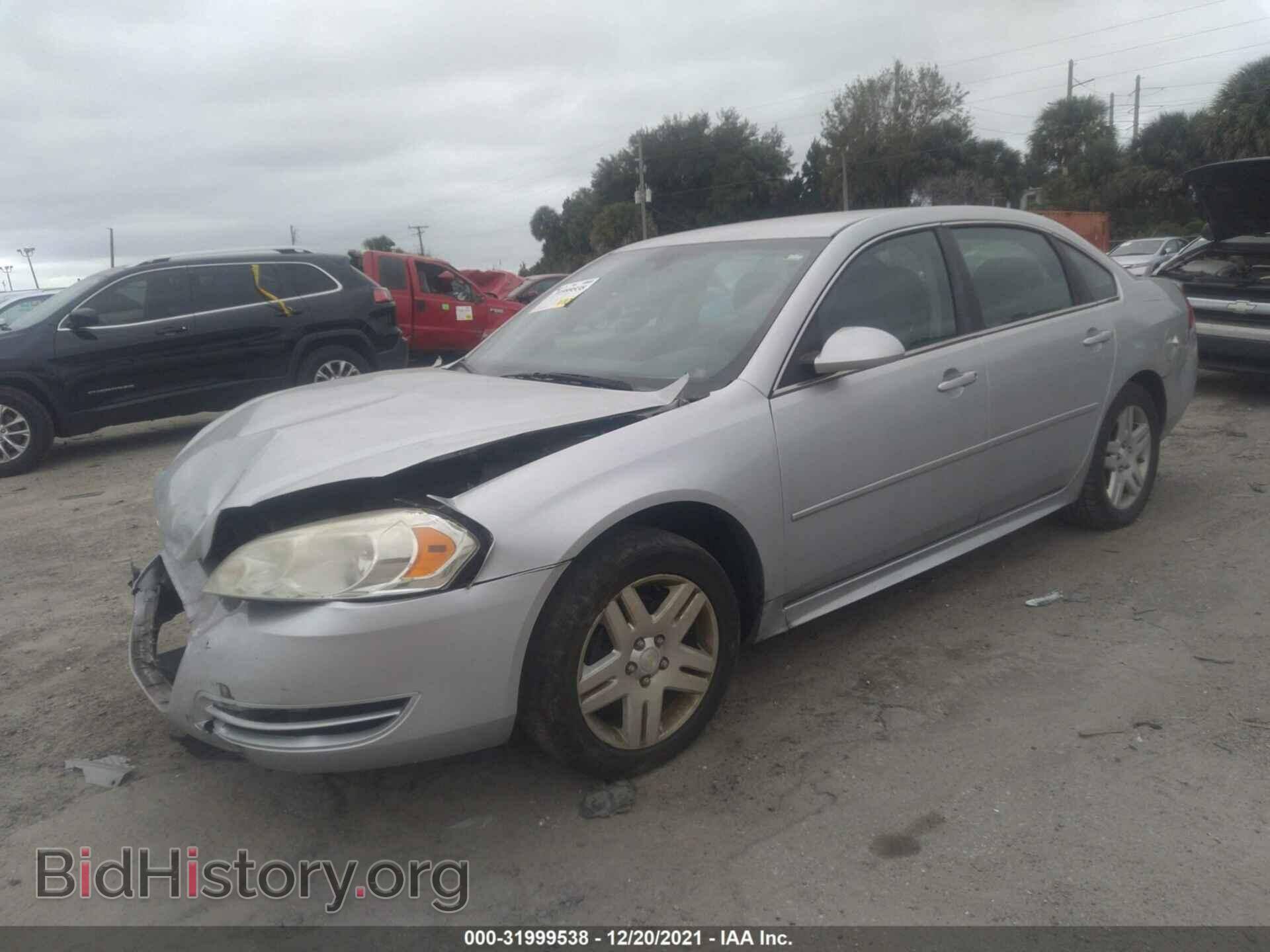 2012 CHEVROLET IMPALA - VIN: 2G1WG5E30C1149340 - Фото 2