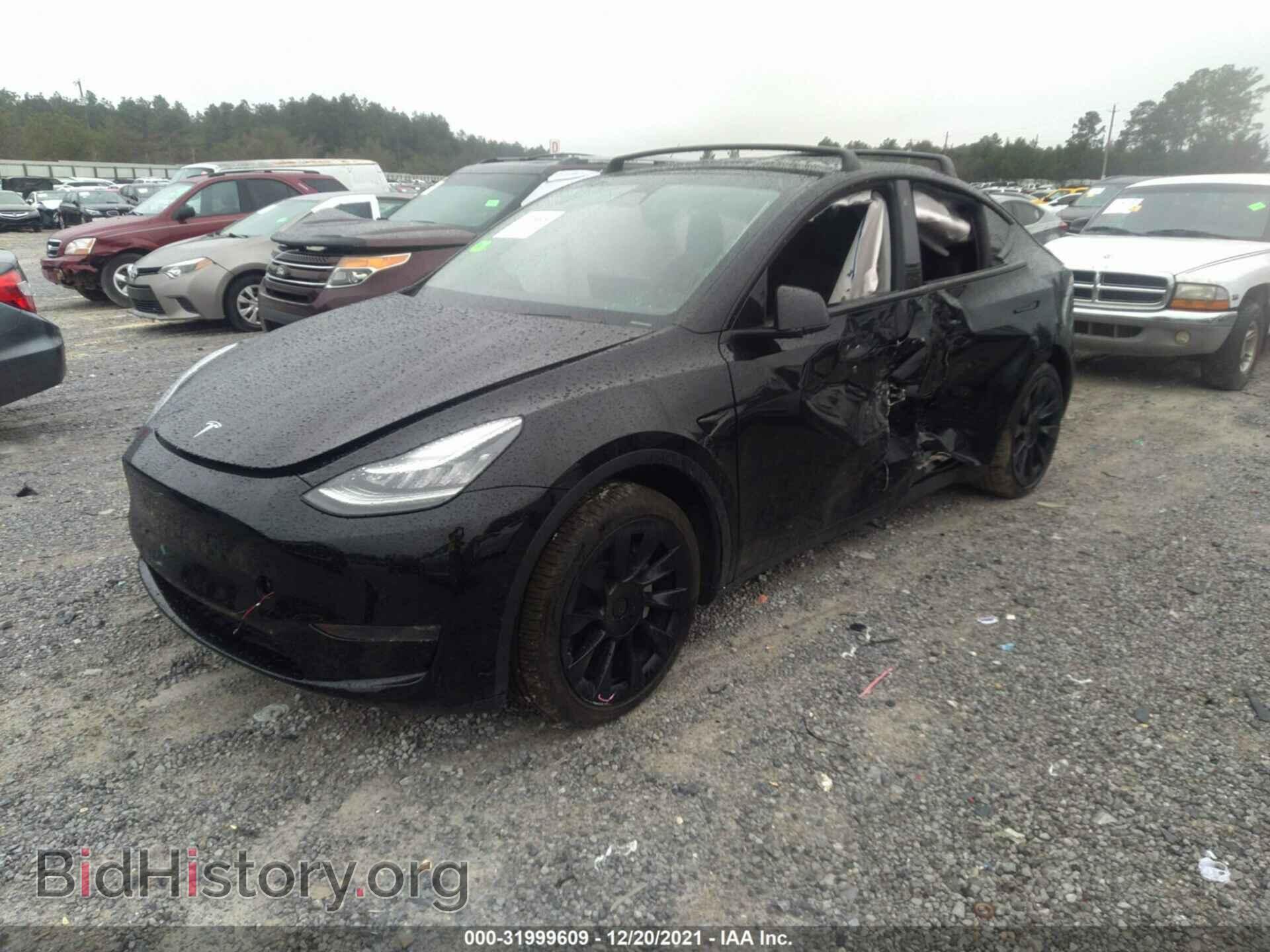 2020 TESLA MODEL Y - VIN: 5YJYGDEE2LF019021 - Photo 2