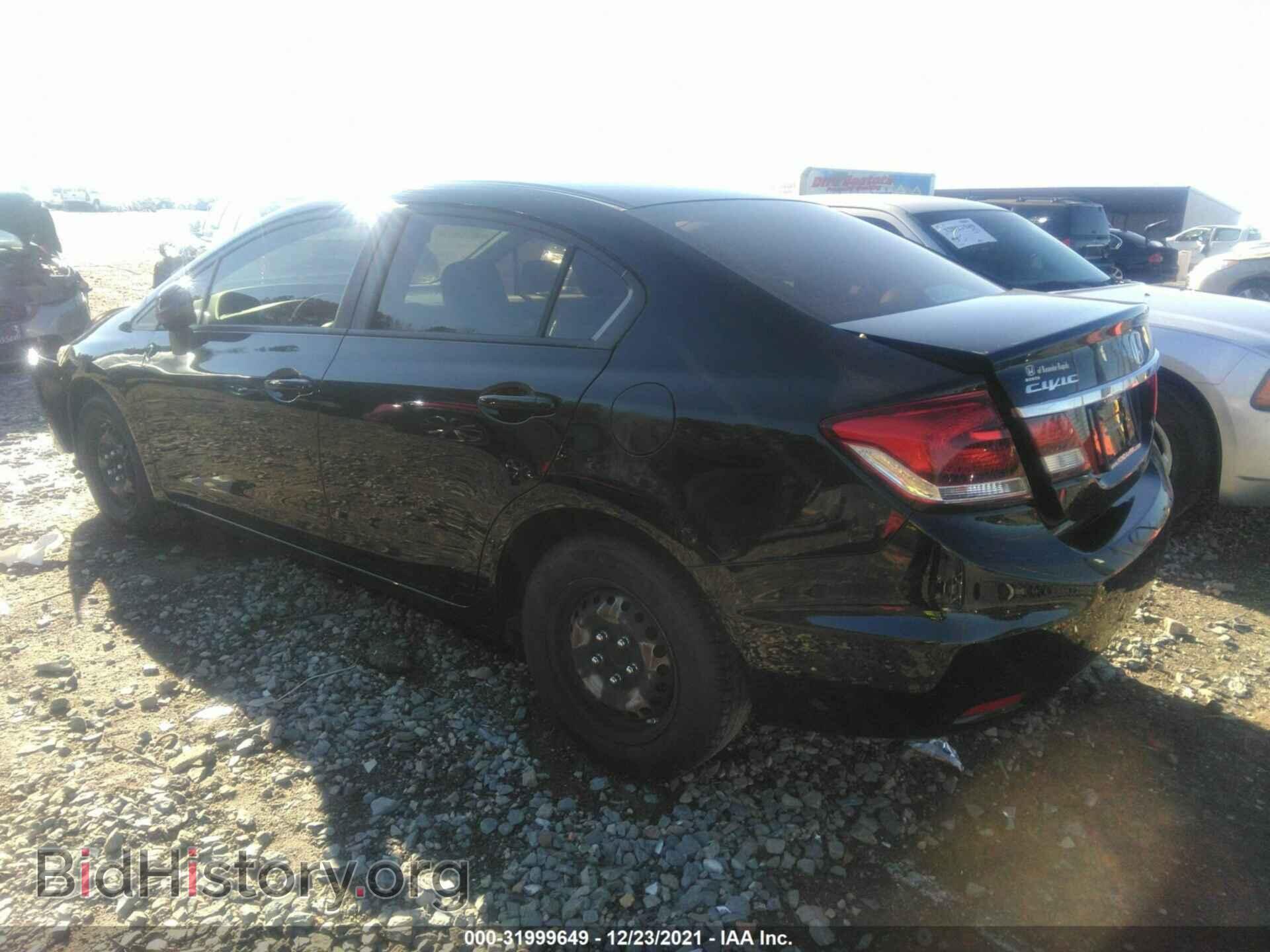 2013 HONDA CIVIC SDN - VIN: 19XFB2F58DE080714 - Фото 3