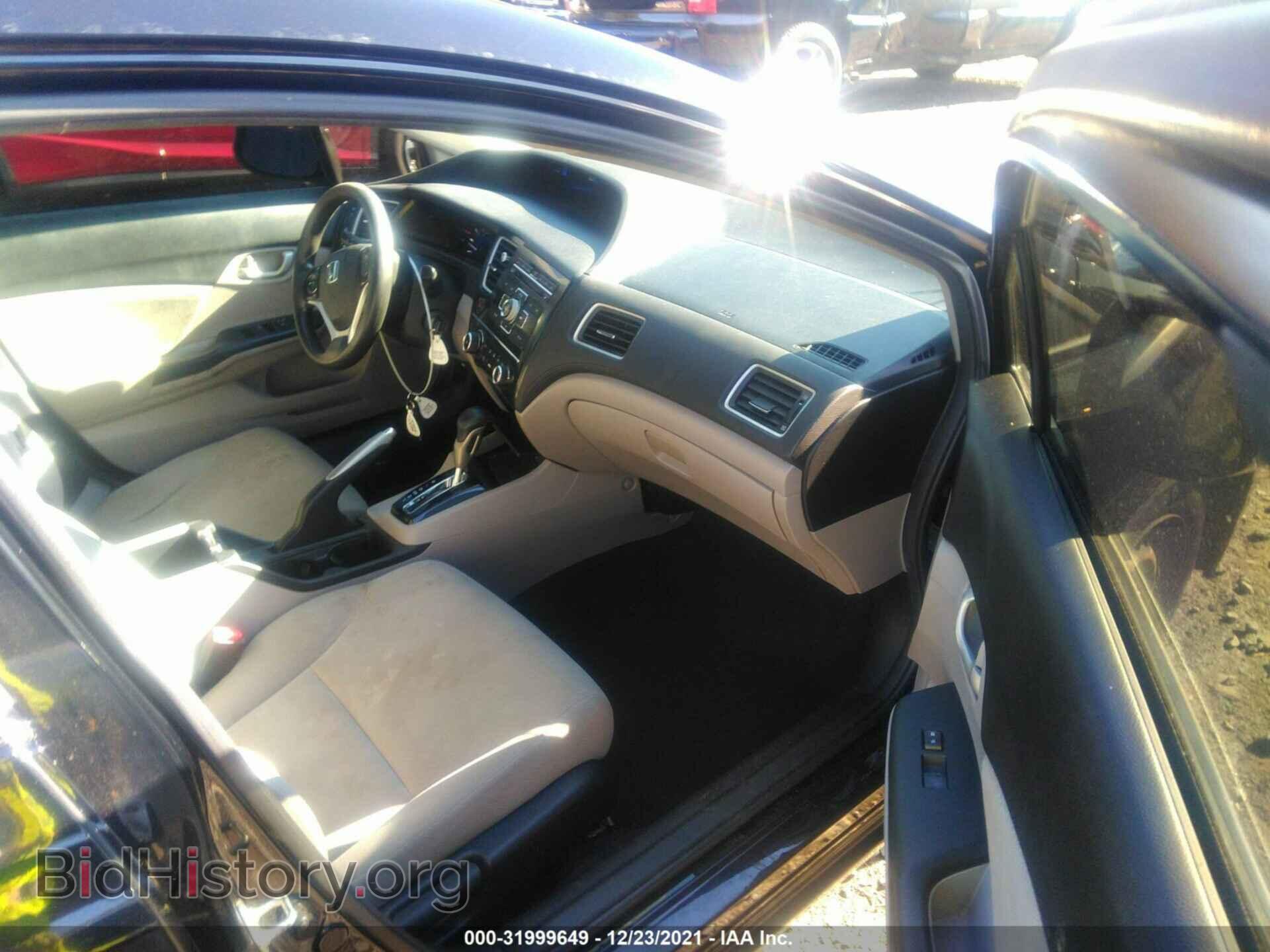 2013 HONDA CIVIC SDN - VIN: 19XFB2F58DE080714 - Фото 5