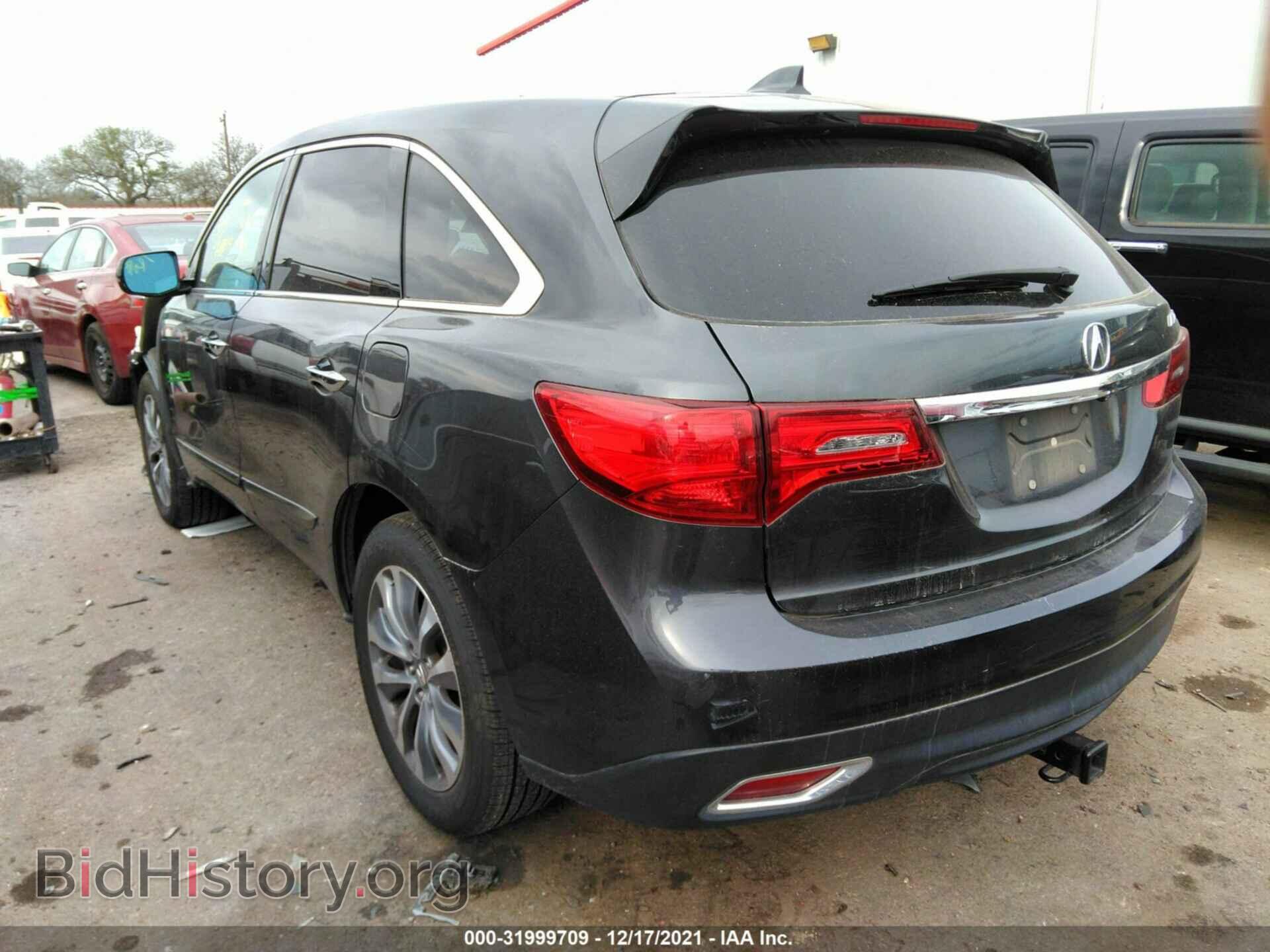 2016 ACURA MDX - VIN: 5FRYD3H47GB016285 - Фото 3