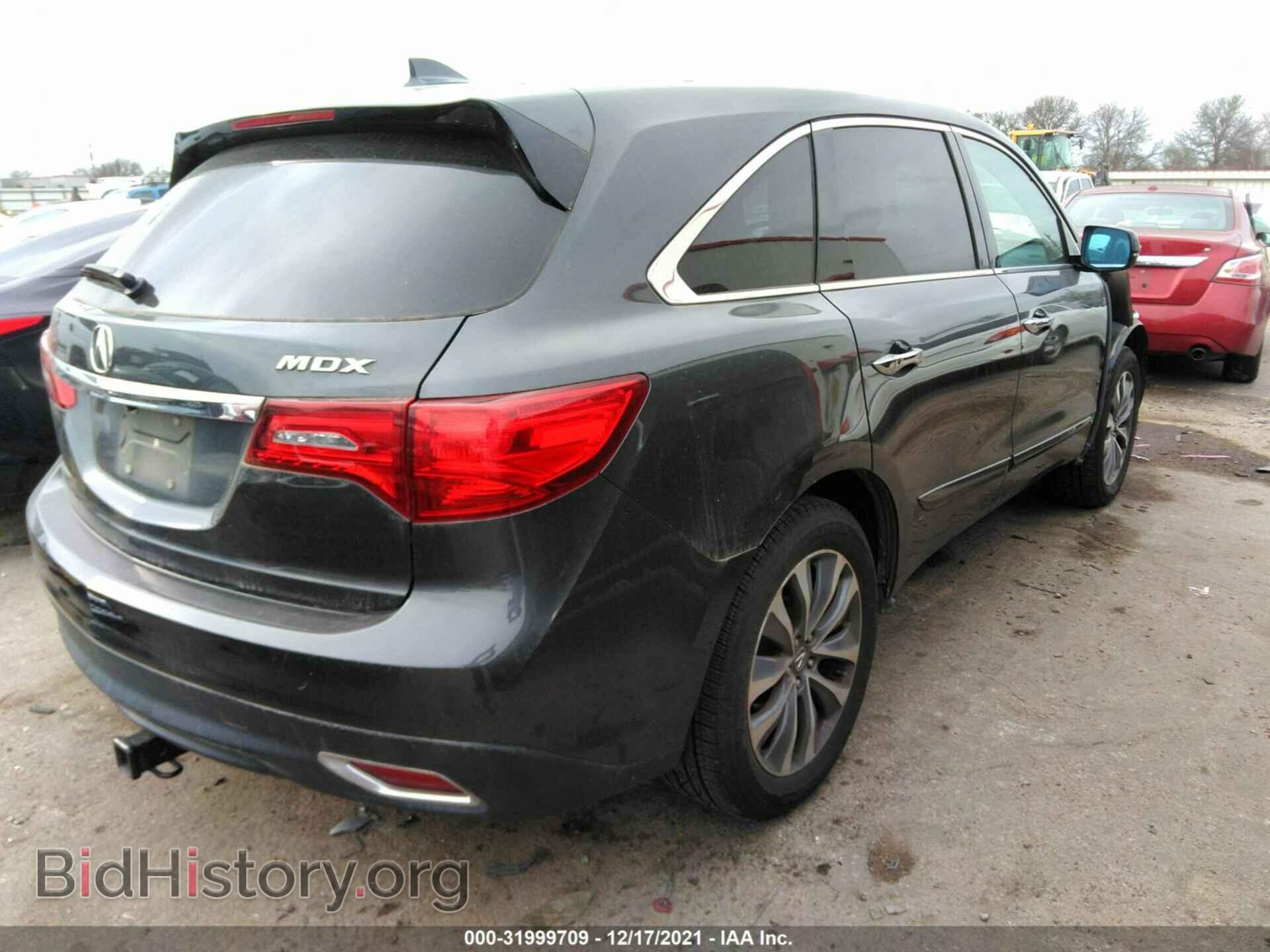 2016 ACURA MDX - VIN: 5FRYD3H47GB016285 - Фото 4