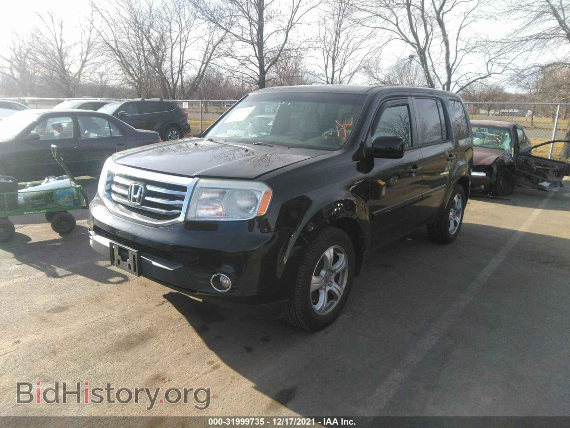 2012 HONDA PILOT - VIN: 5FNYF4H45CB009590 - Photo 2