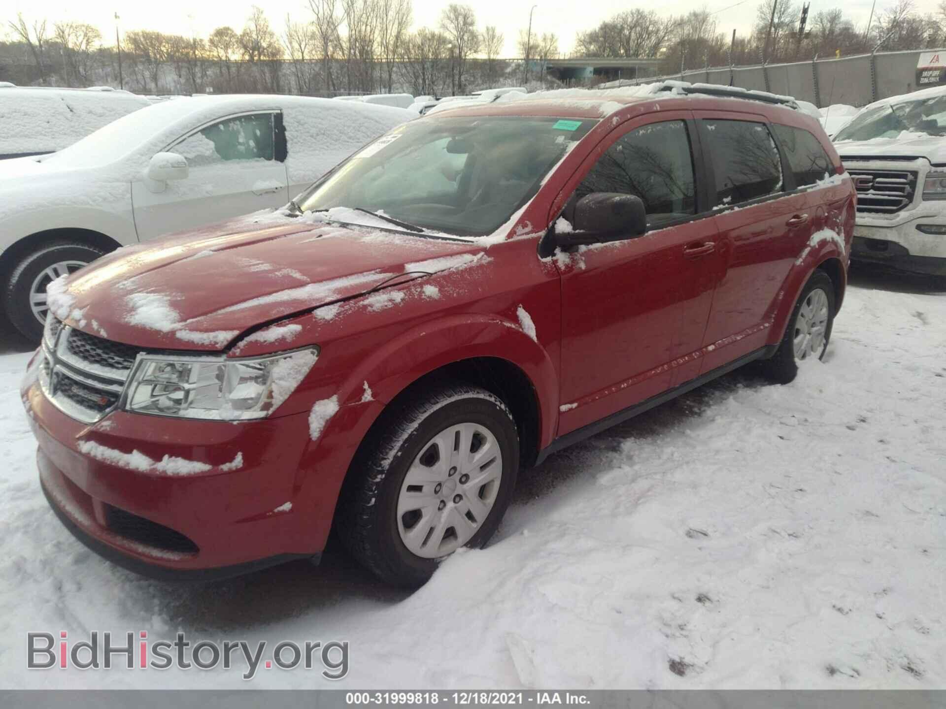 2016 DODGE JOURNEY - VIN: 3C4PDCAB4GT109305 - Фото 2