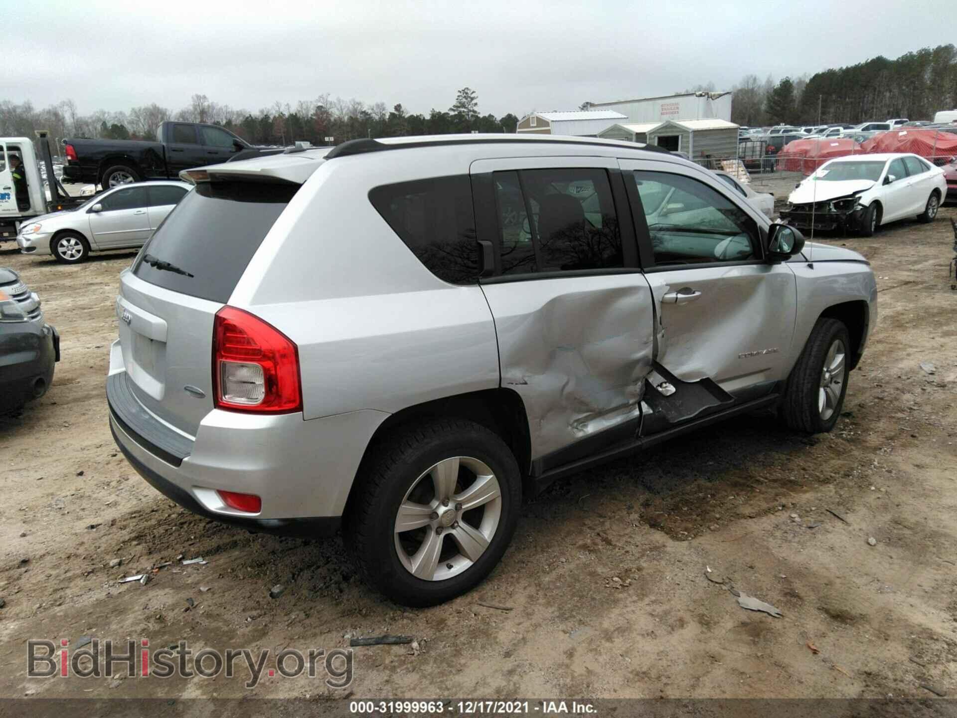 2011 JEEP COMPASS - VIN: 1J4NF1FBXBD280521 - Фото 4