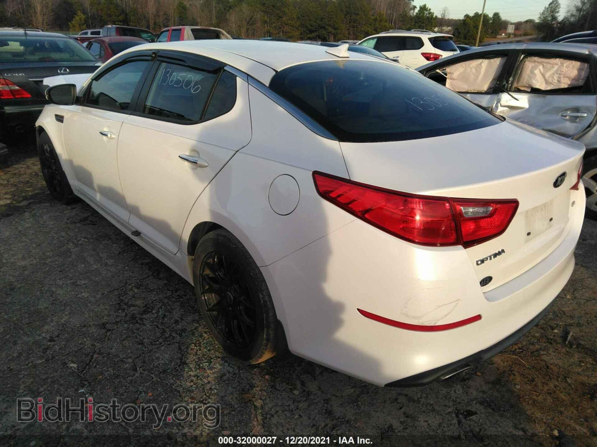 2015 KIA OPTIMA - VIN: KNAGM4A75F5626268 - Фото 3