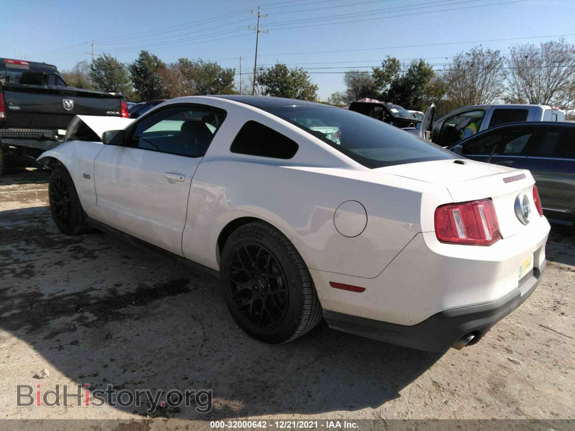 2012 FORD MUSTANG - VIN: 1ZVBP8CF8C5265420 - Фото 3