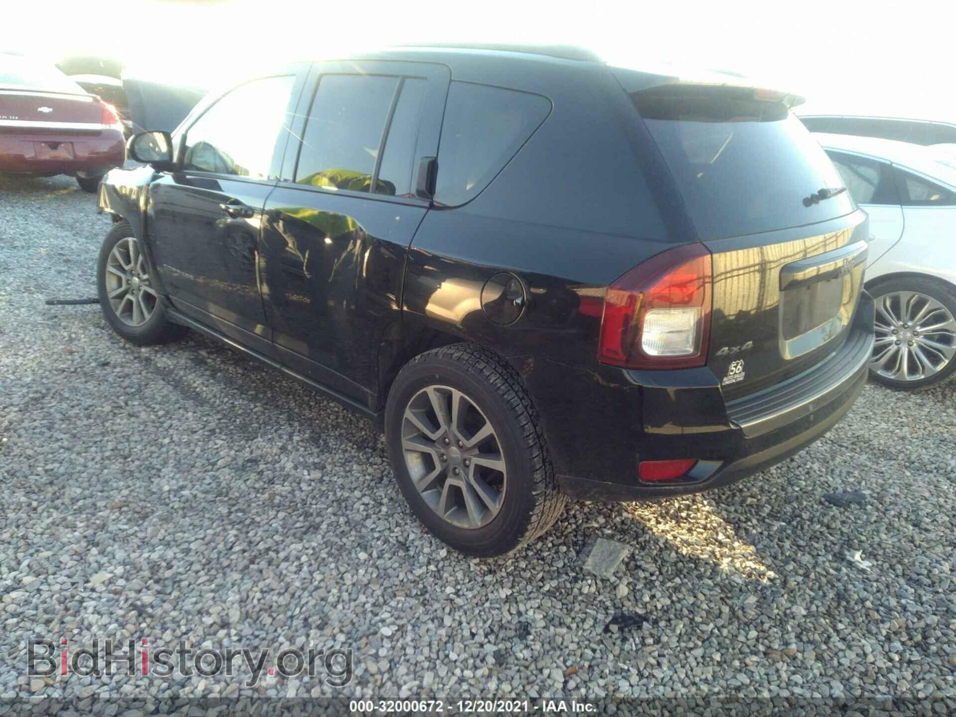 2016 JEEP COMPASS - VIN: 1C4NJDBB4GD747080 - Фото 3