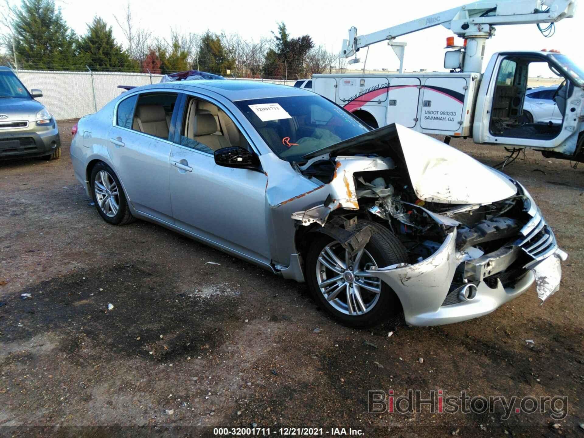 Photo JN1CV6AP4DM710503 - INFINITI G37 SEDAN 2013