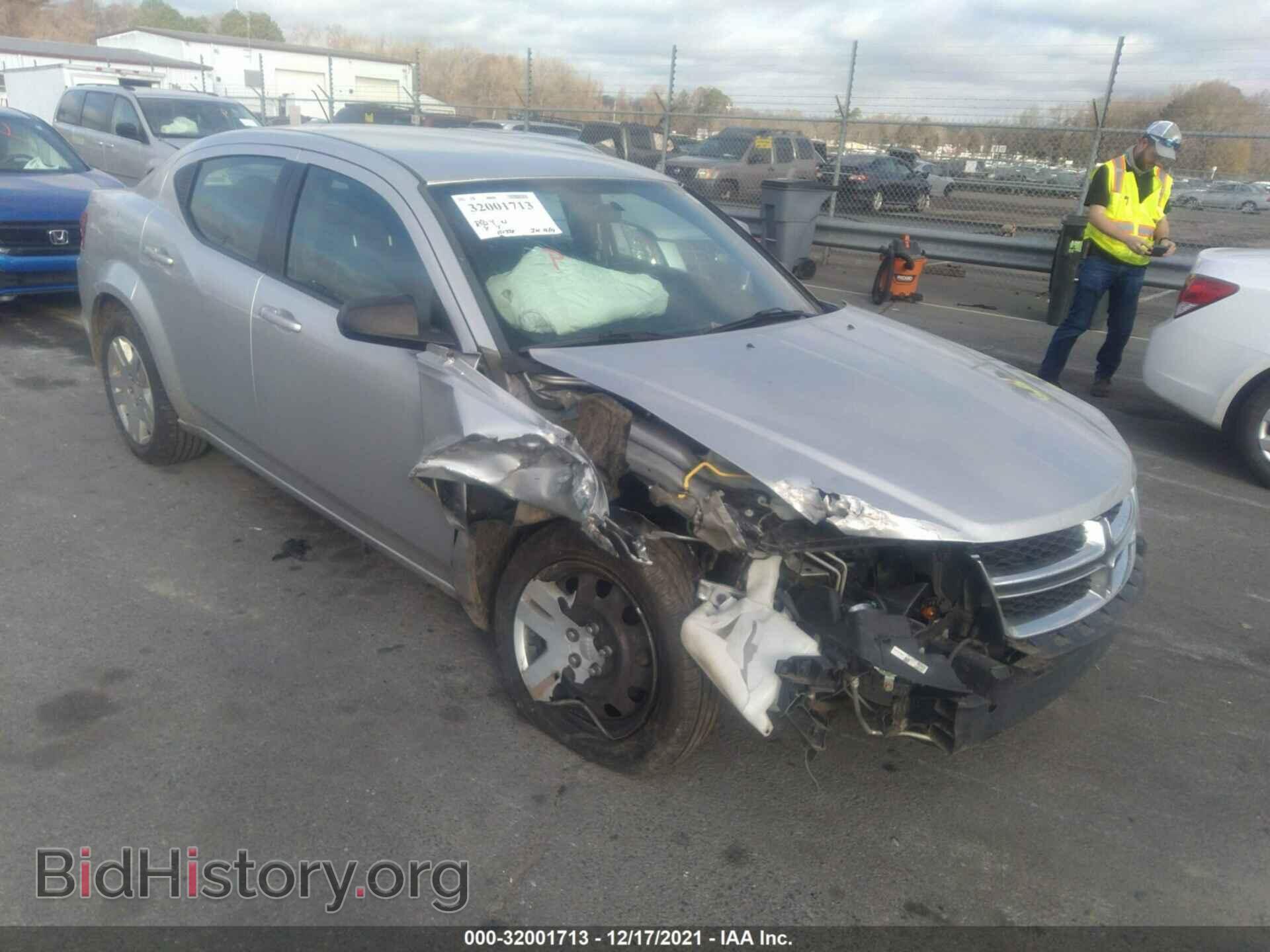 Photo 1C3CDZAB1CN286555 - DODGE AVENGER 2012
