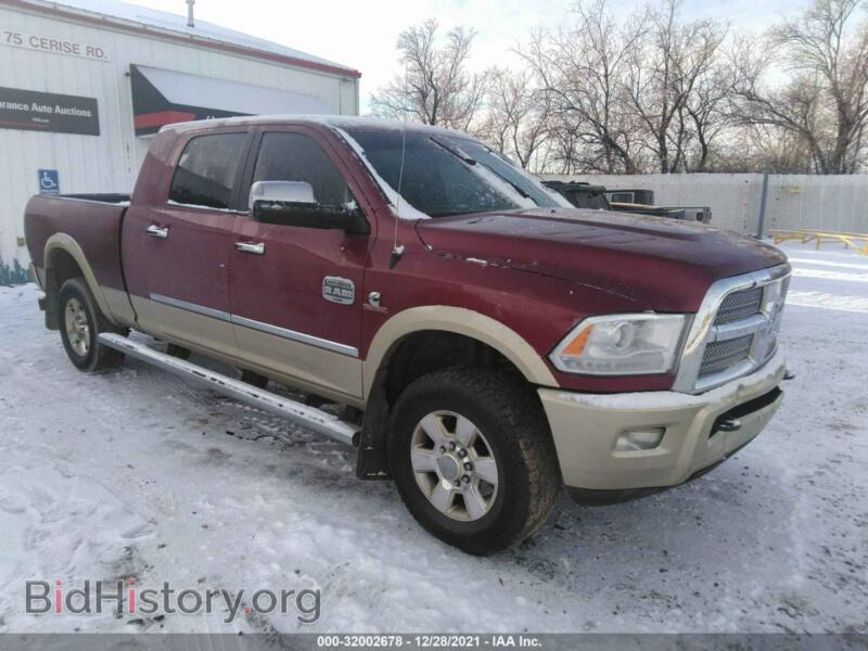 2014 RAM 2500 Longhorn (VIN 3C6UR5PL1EG147216) — photo 1 of 11, IAAI, damage: front end