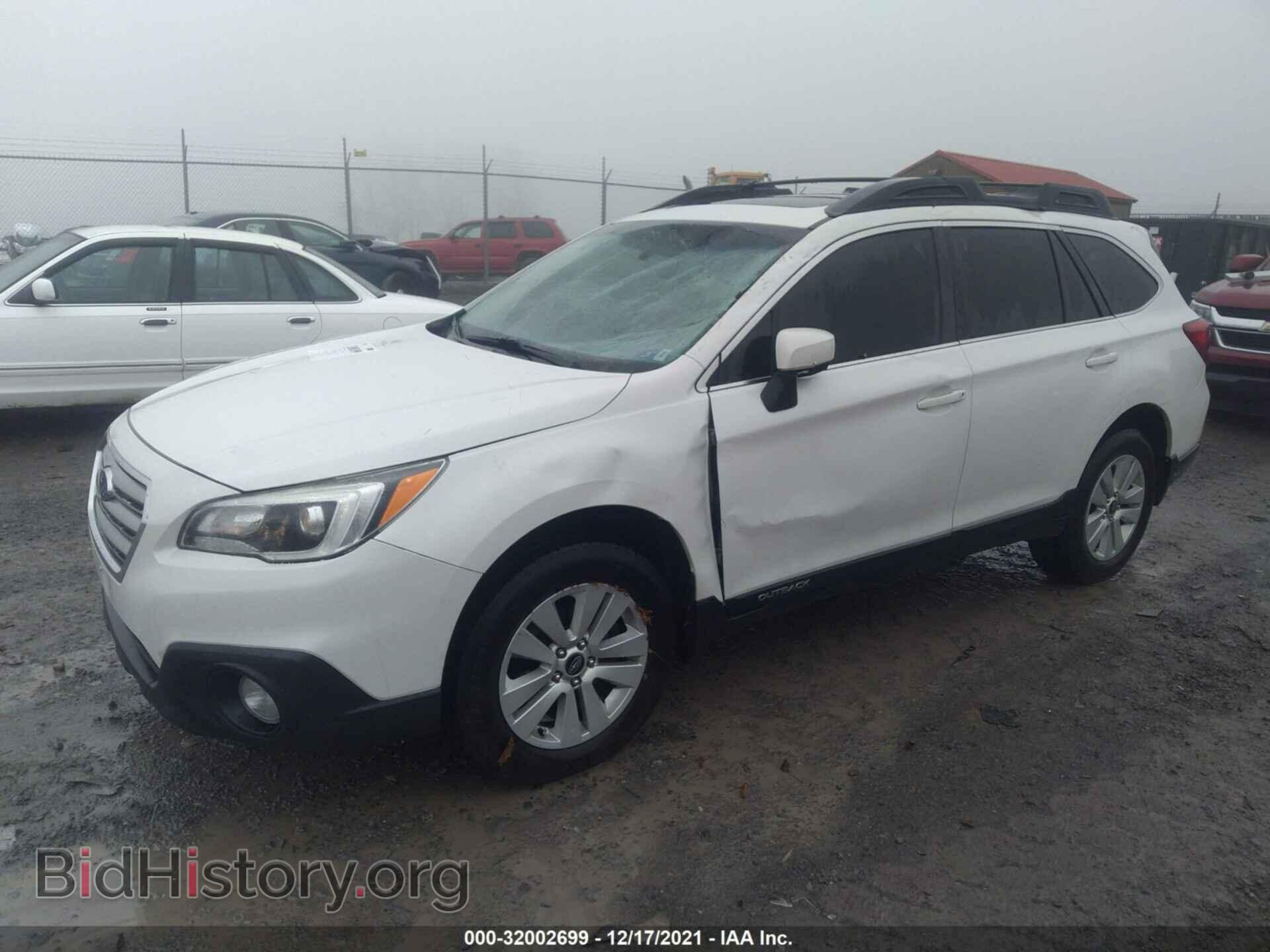 2017 SUBARU OUTBACK - VIN: 4S4BSADC5H3218454 - Фото 2