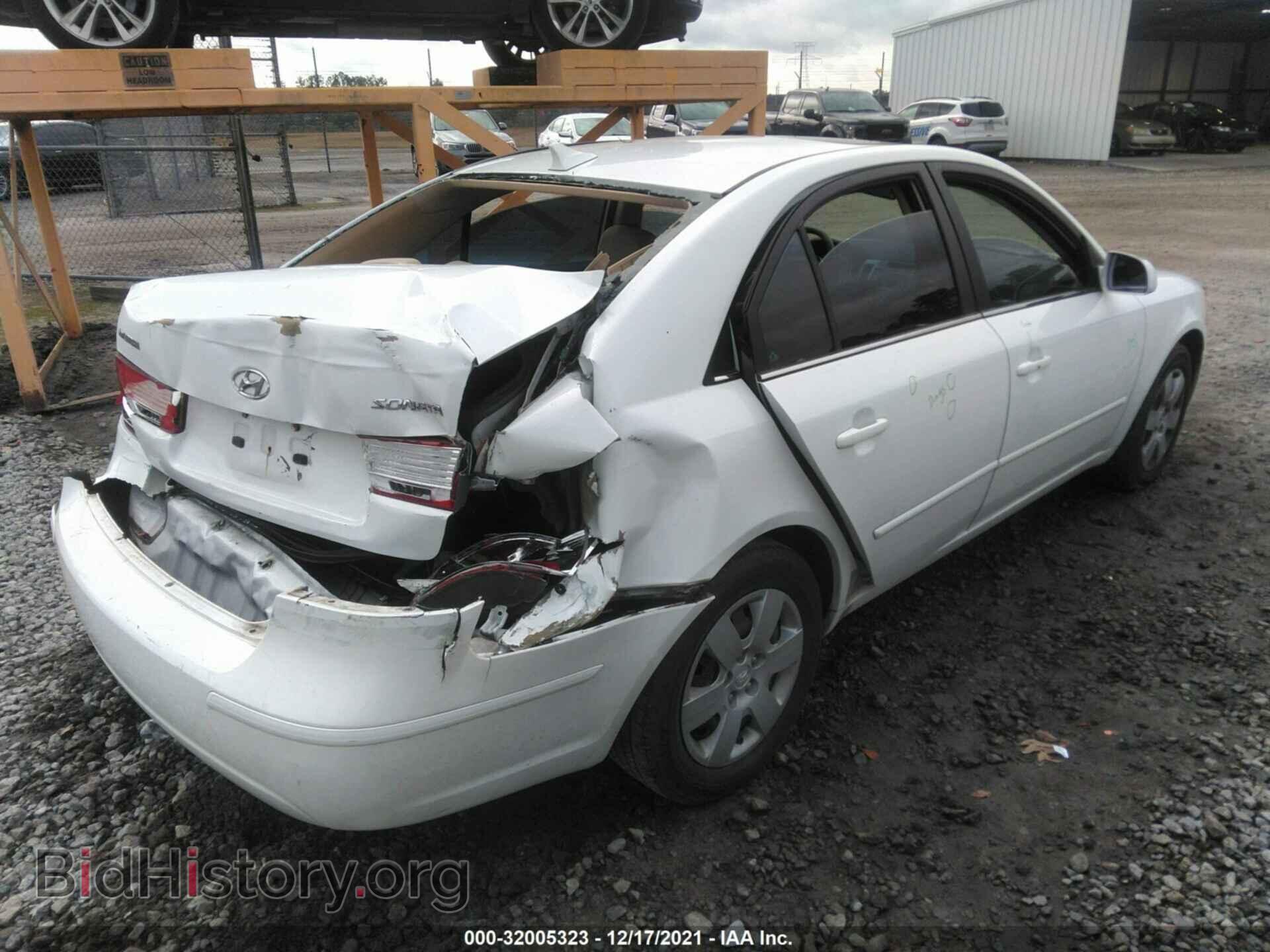 2009 HYUNDAI SONATA - VIN: 5NPET46C19H415169 - Фото 4