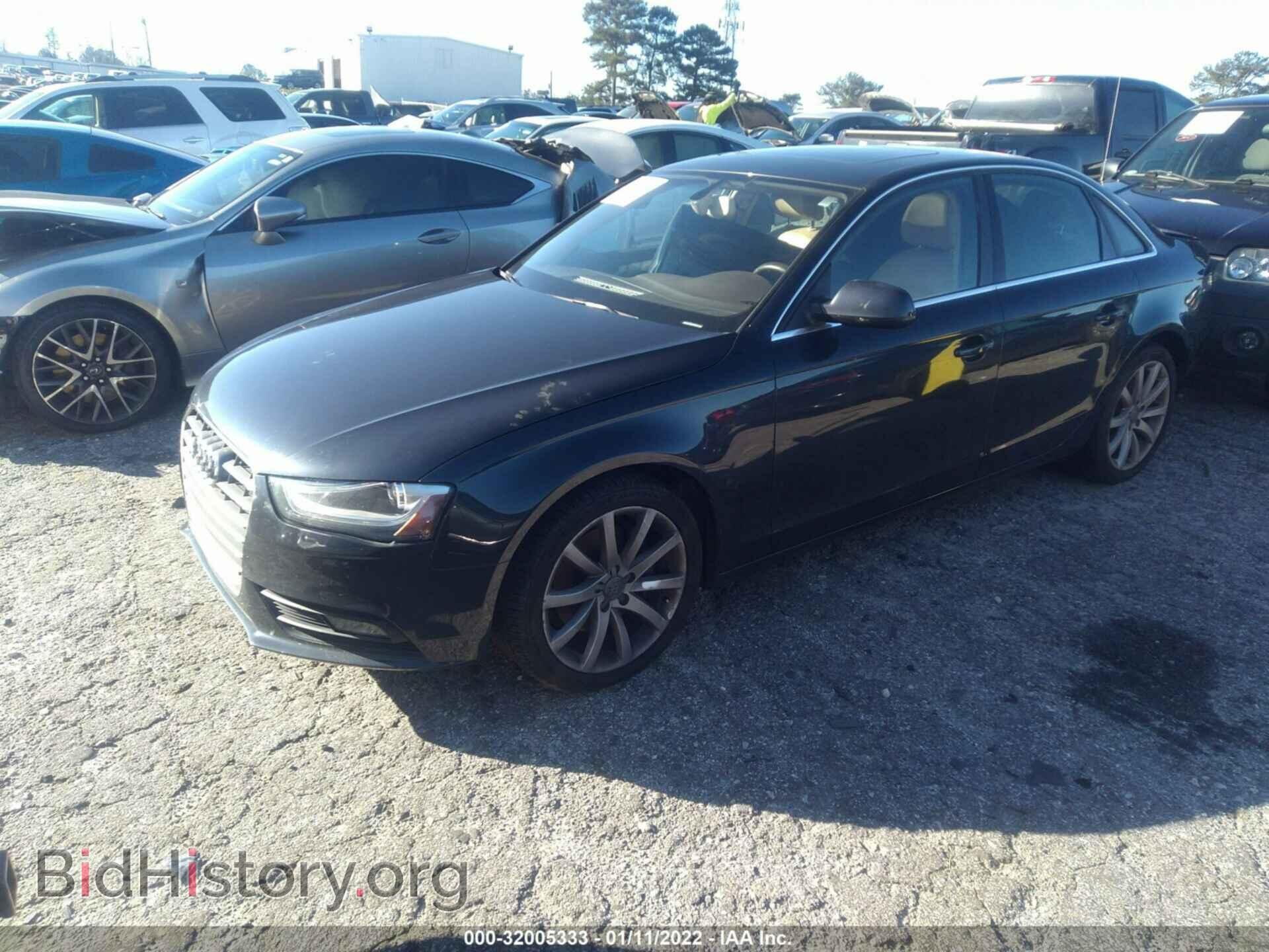 2013 AUDI A4 - VIN: WAUFFAFL0DA070949 - Фото 2
