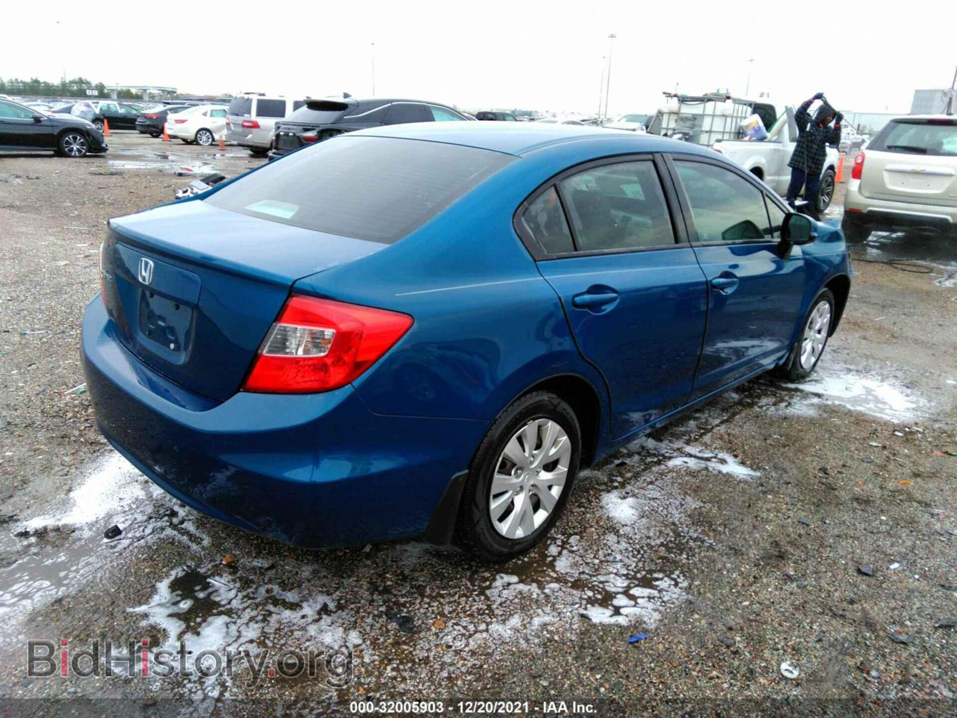 2012 HONDA CIVIC SDN - VIN: 2HGFB2F57CH575989 - Фото 4