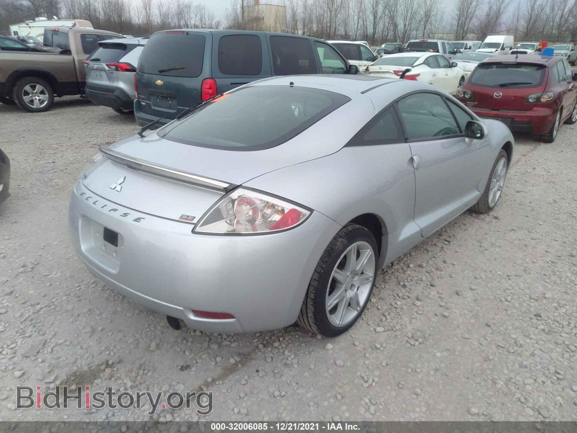 2007 MITSUBISHI ECLIPSE - VIN: 4A3AK64F77E071982 - Photo 4