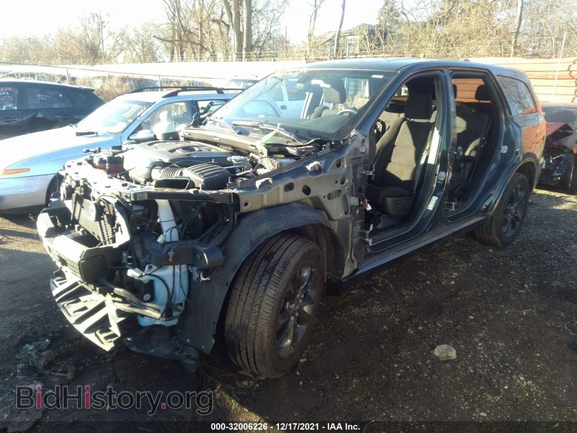 2021 DODGE DURANGO - VIN: 1C4RDJAGXMC697064 - Фото 2