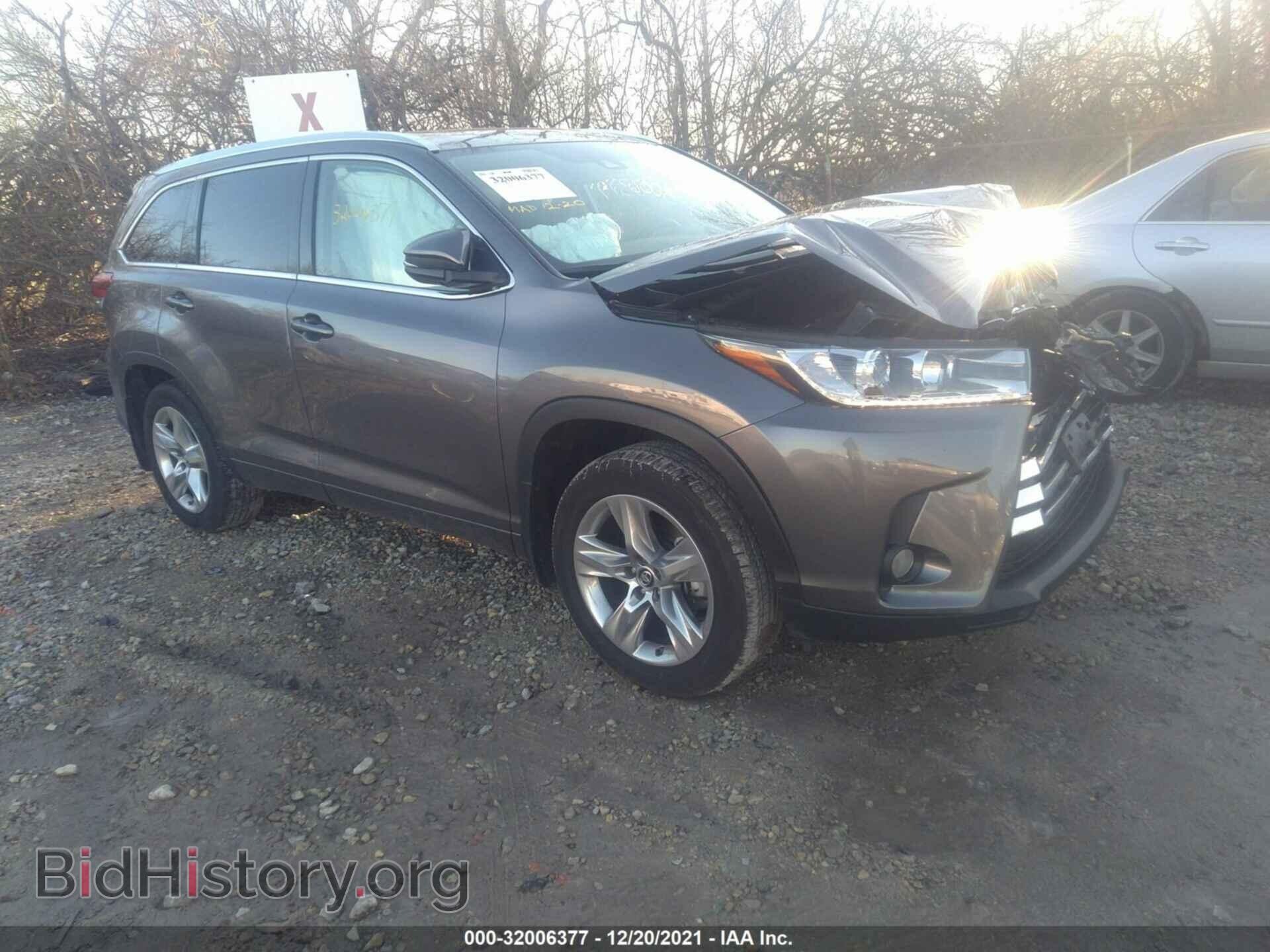 Photo 5TDDZRFH8JS900541 - TOYOTA HIGHLANDER 2018