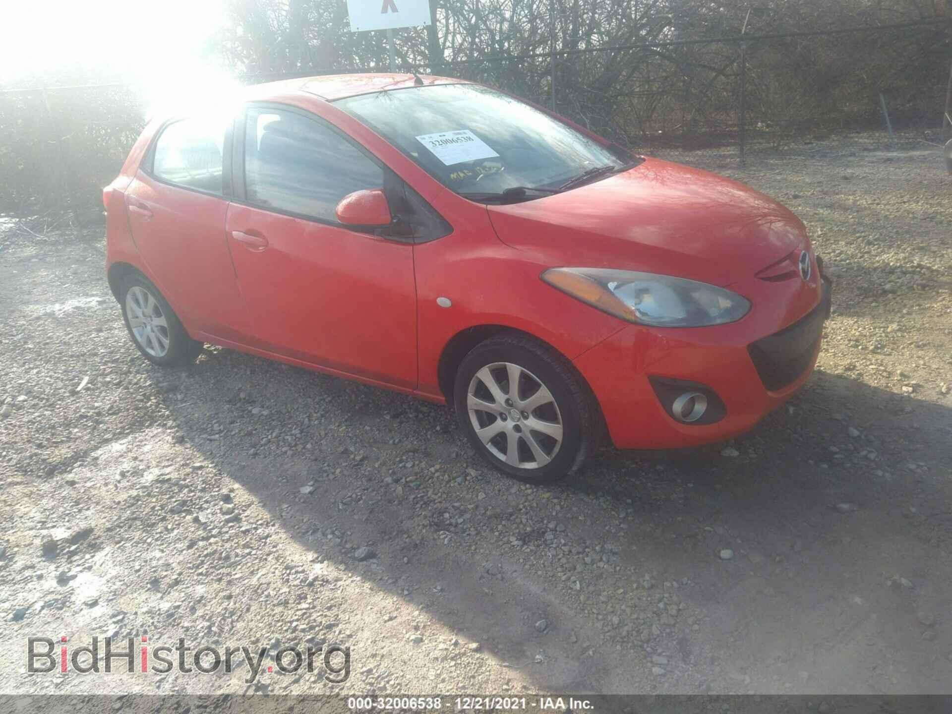 Photo JM1DE1LY3C0135200 - MAZDA MAZDA2 2012