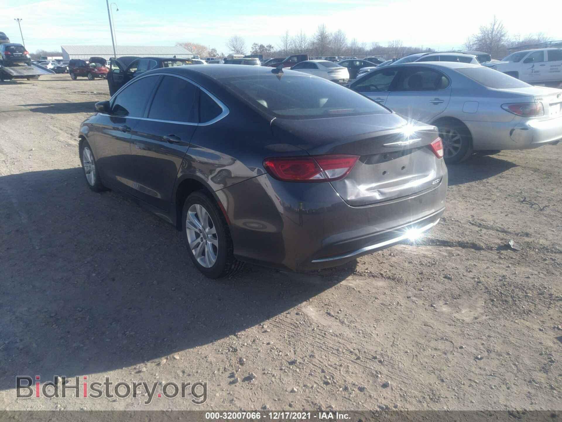 2017 CHRYSLER 200 - VIN: 1C3CCCAB1HN511533 - Фото 3