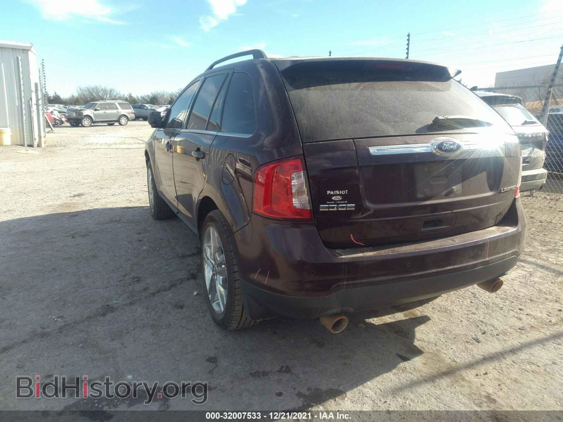 2011 FORD EDGE - VIN: 2FMDK3KC9BBB27301 - Фото 3