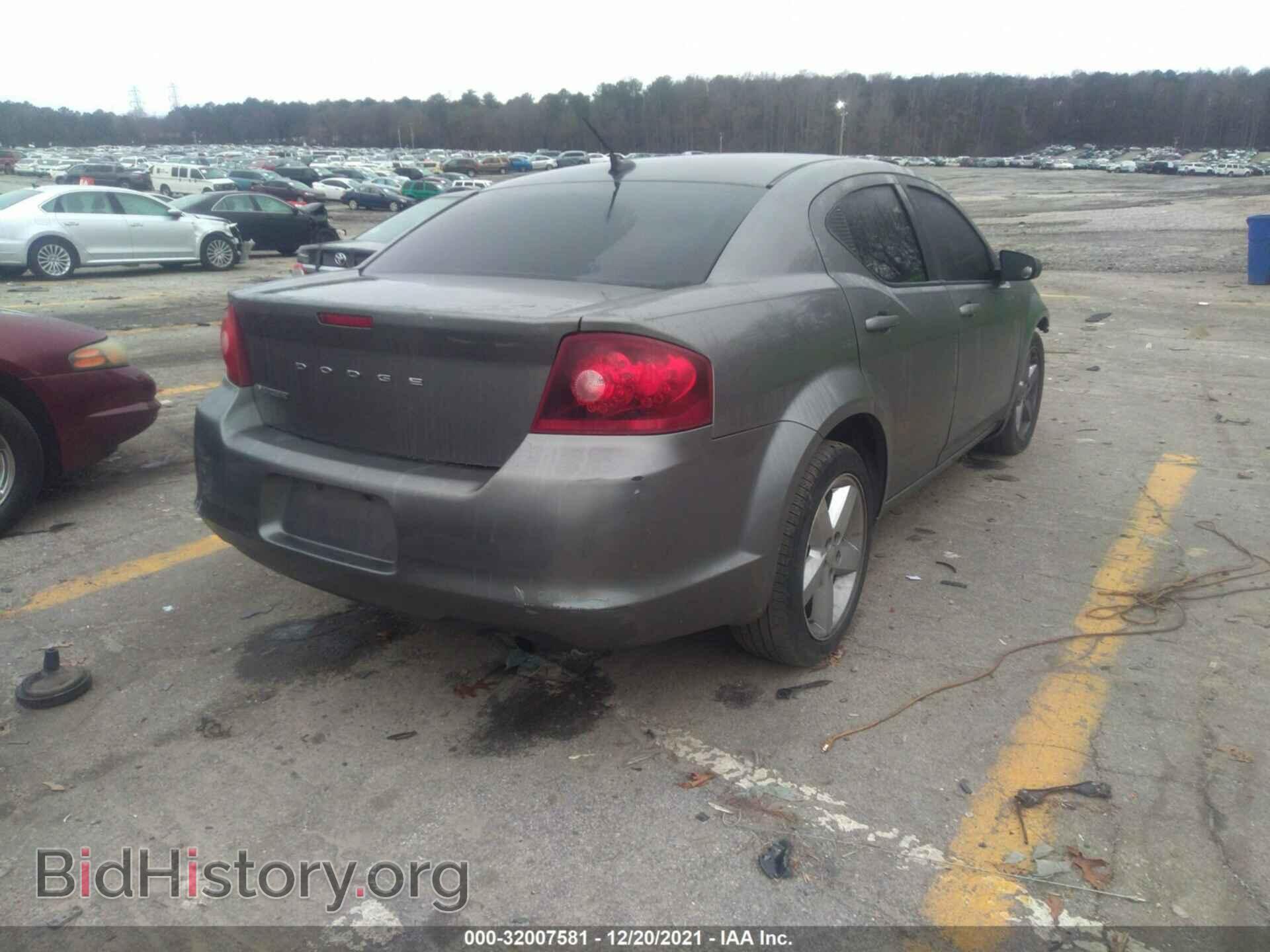 2012 DODGE AVENGER - VIN: 1C3CDZAB3CN237809 - Фото 4