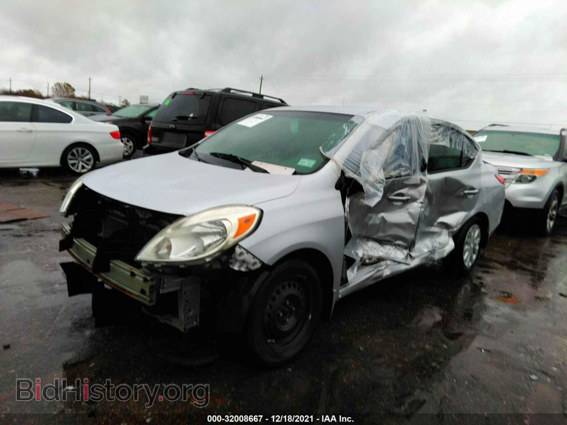 2012 NISSAN VERSA - VIN: 3N1CN7AP2CL864903 - Фото 2