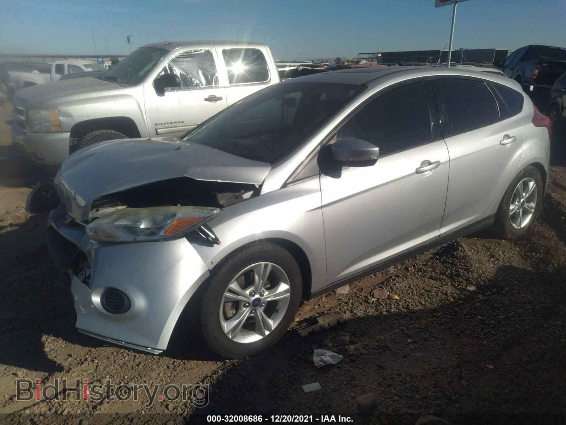 2014 FORD FOCUS - VIN: 1FADP3K22EL367393 - Фото 2