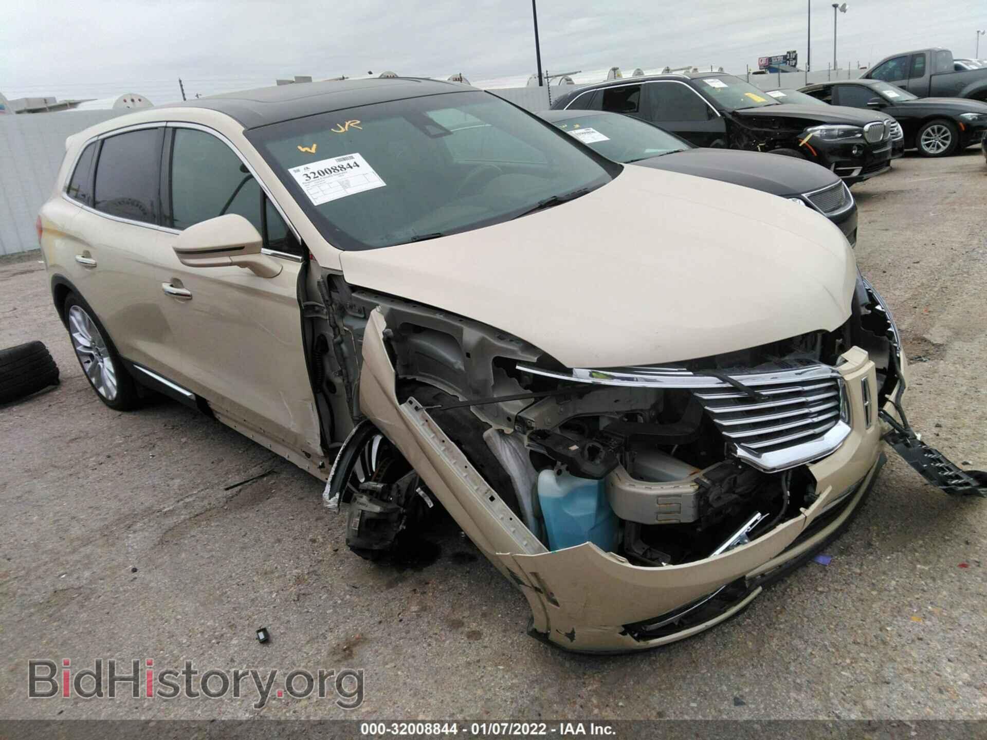Фотография 2LMTJ8LP6GBL41235 - LINCOLN MKX 2016