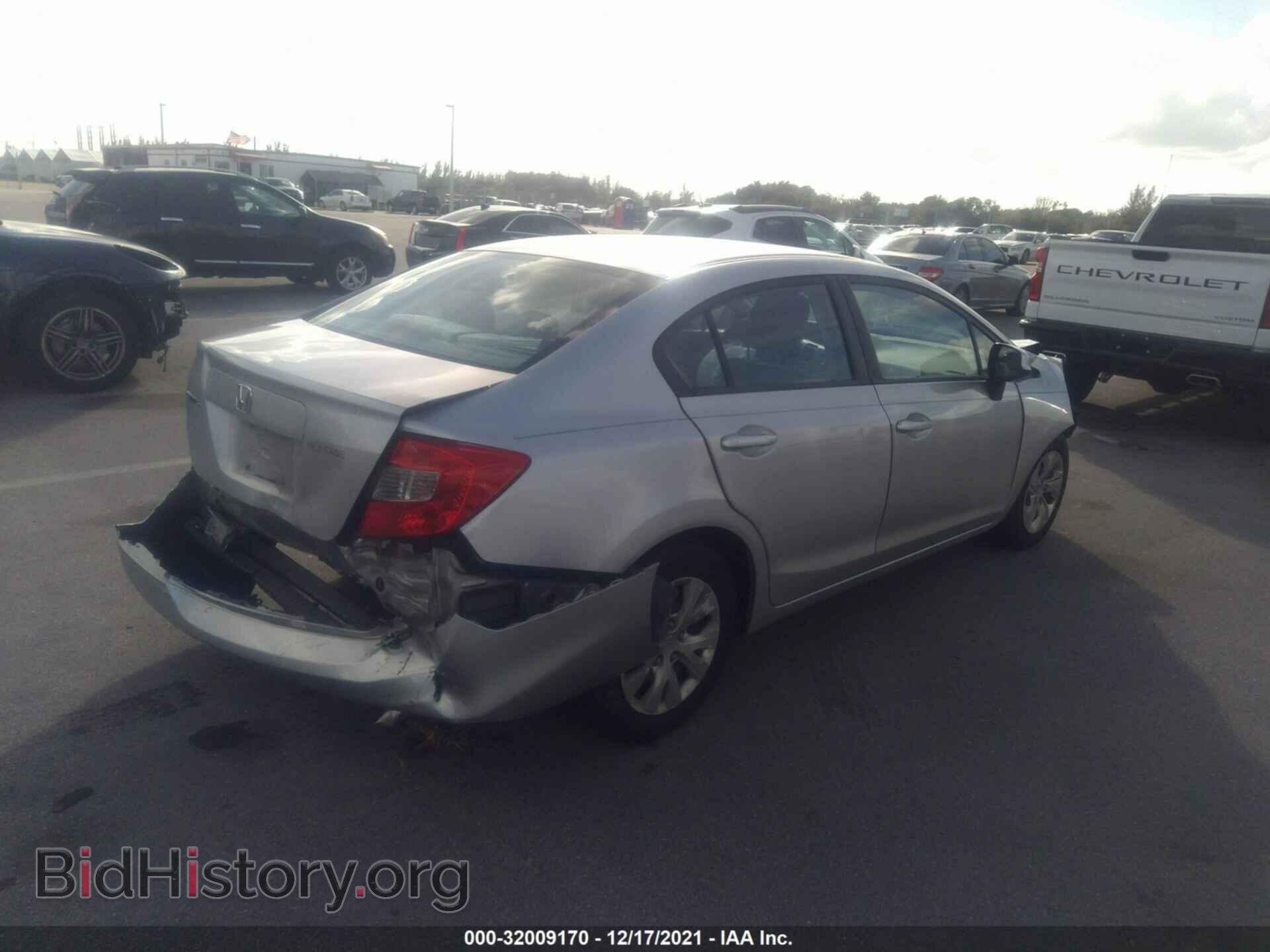2012 HONDA CIVIC SDN - VIN: 19XFB2F57CE039330 - Фото 4