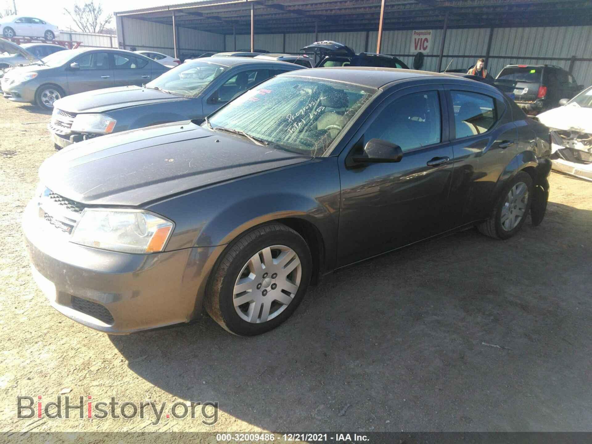 2014 DODGE AVENGER - VIN: 1C3CDZAB7EN222409 - Фото 2
