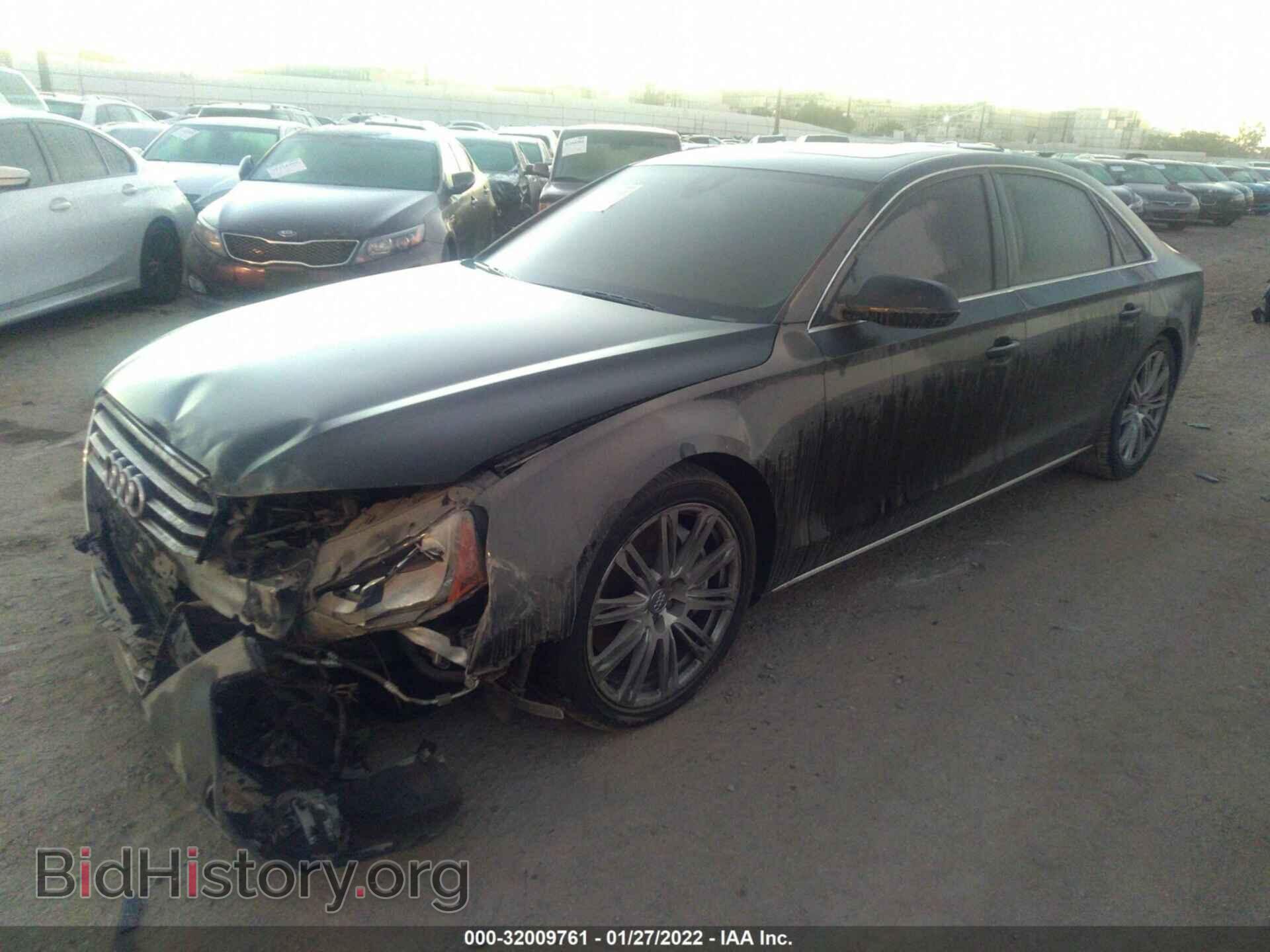 2012 AUDI A8 L - VIN: WAURVAFD4CN019440 - Фото 2