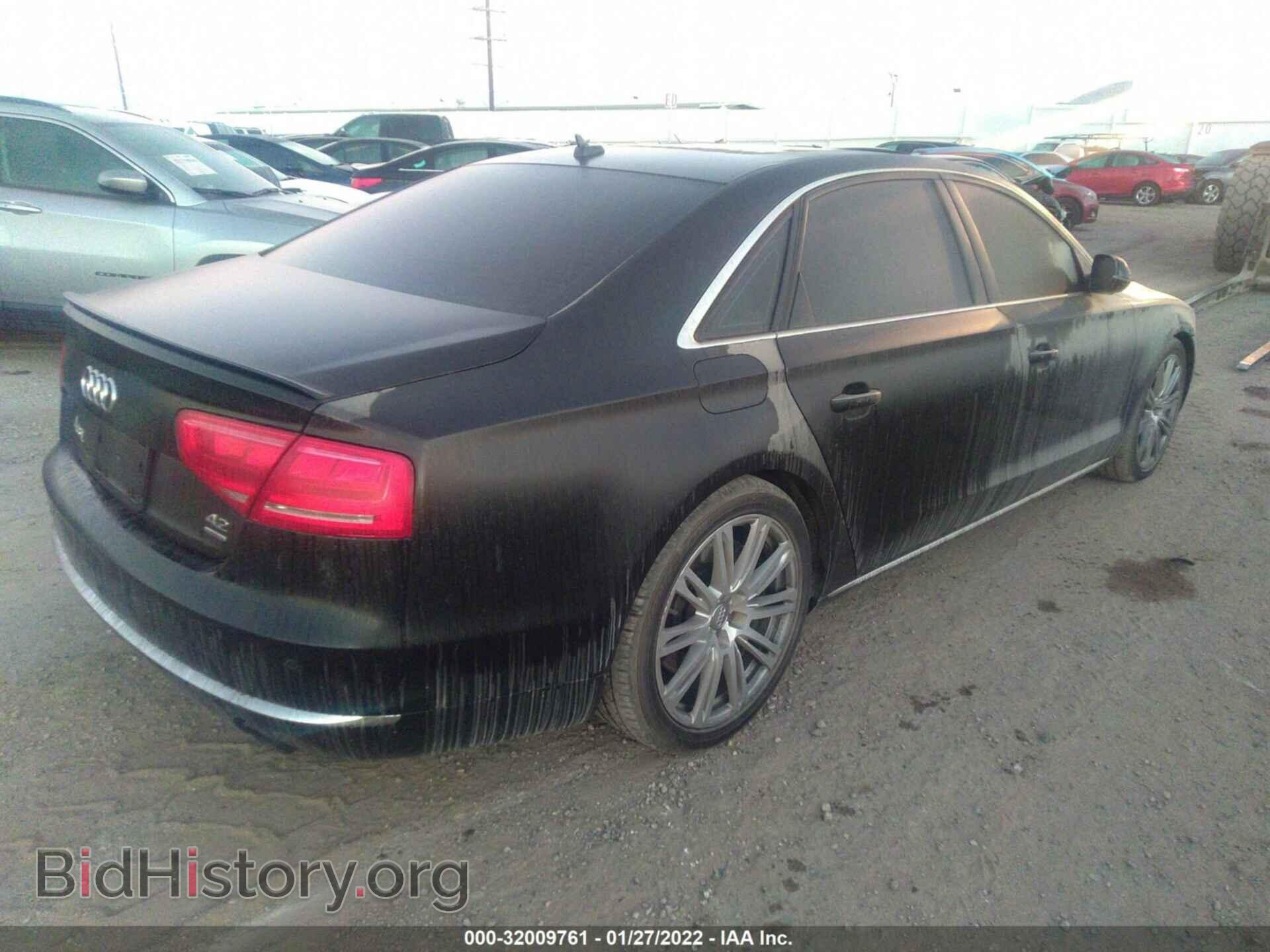 2012 AUDI A8 L - VIN: WAURVAFD4CN019440 - Фото 4