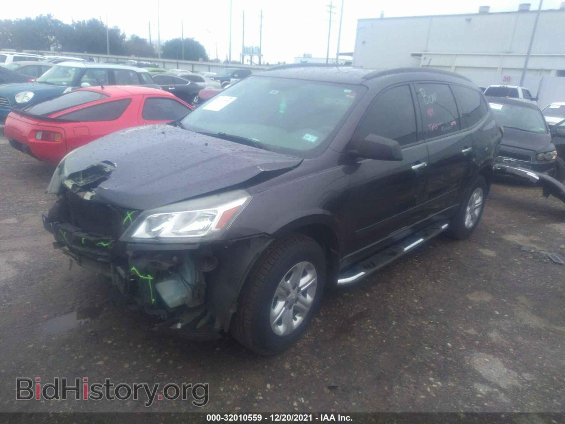 2014 CHEVROLET TRAVERSE - VIN: 1GNKRFED1EJ314486 - Фото 2