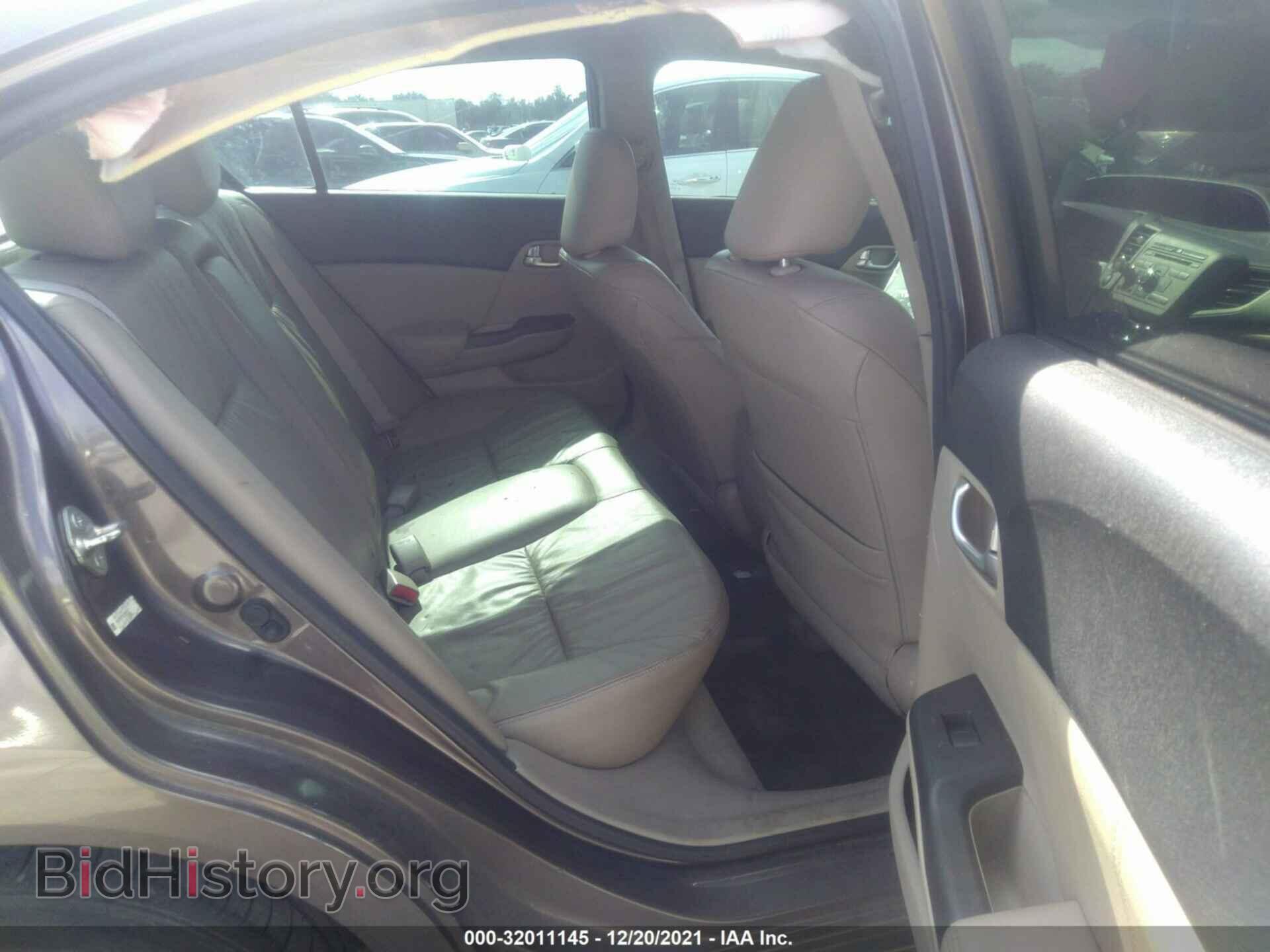 2012 HONDA CIVIC SDN - VIN: 2HGFB2F92CH557287 - Фото 8