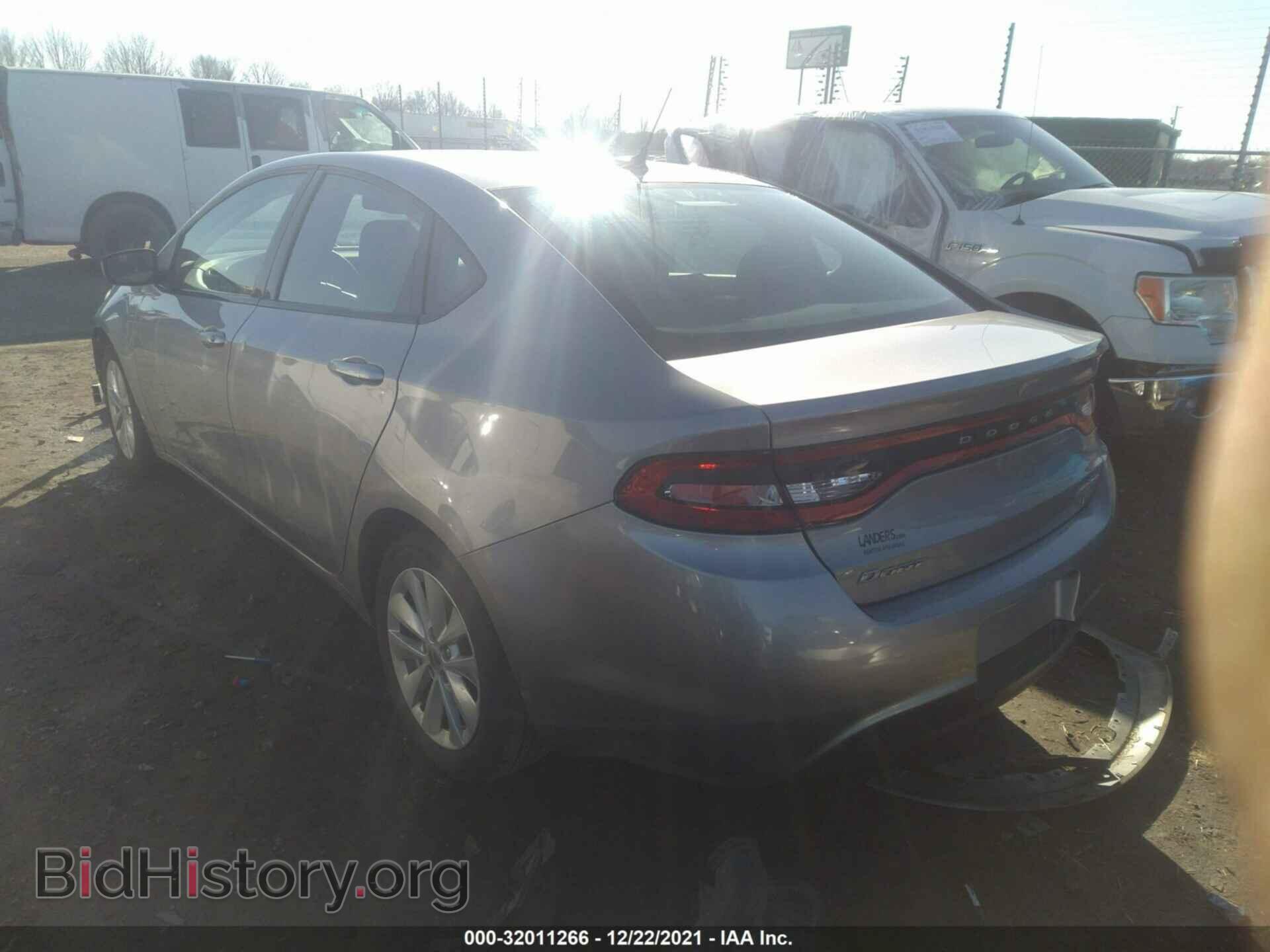 2014 DODGE DART - VIN: 1C3CDFDH9ED716355 - Фото 3