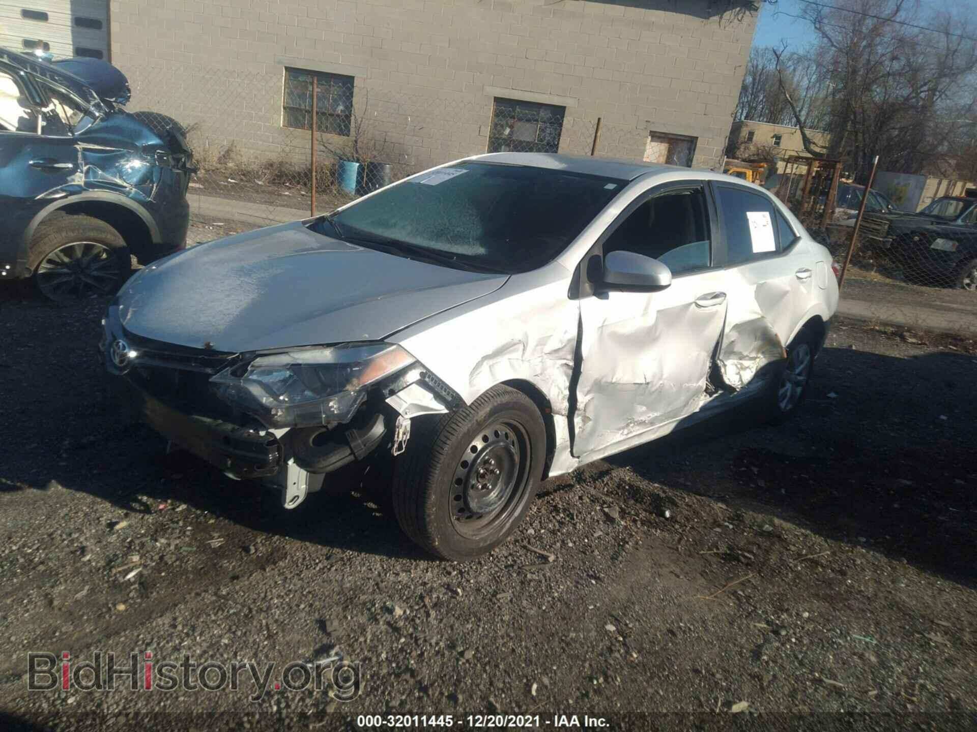 2015 TOYOTA COROLLA - VIN: 2T1BURHE6FC322190 - Фото 2
