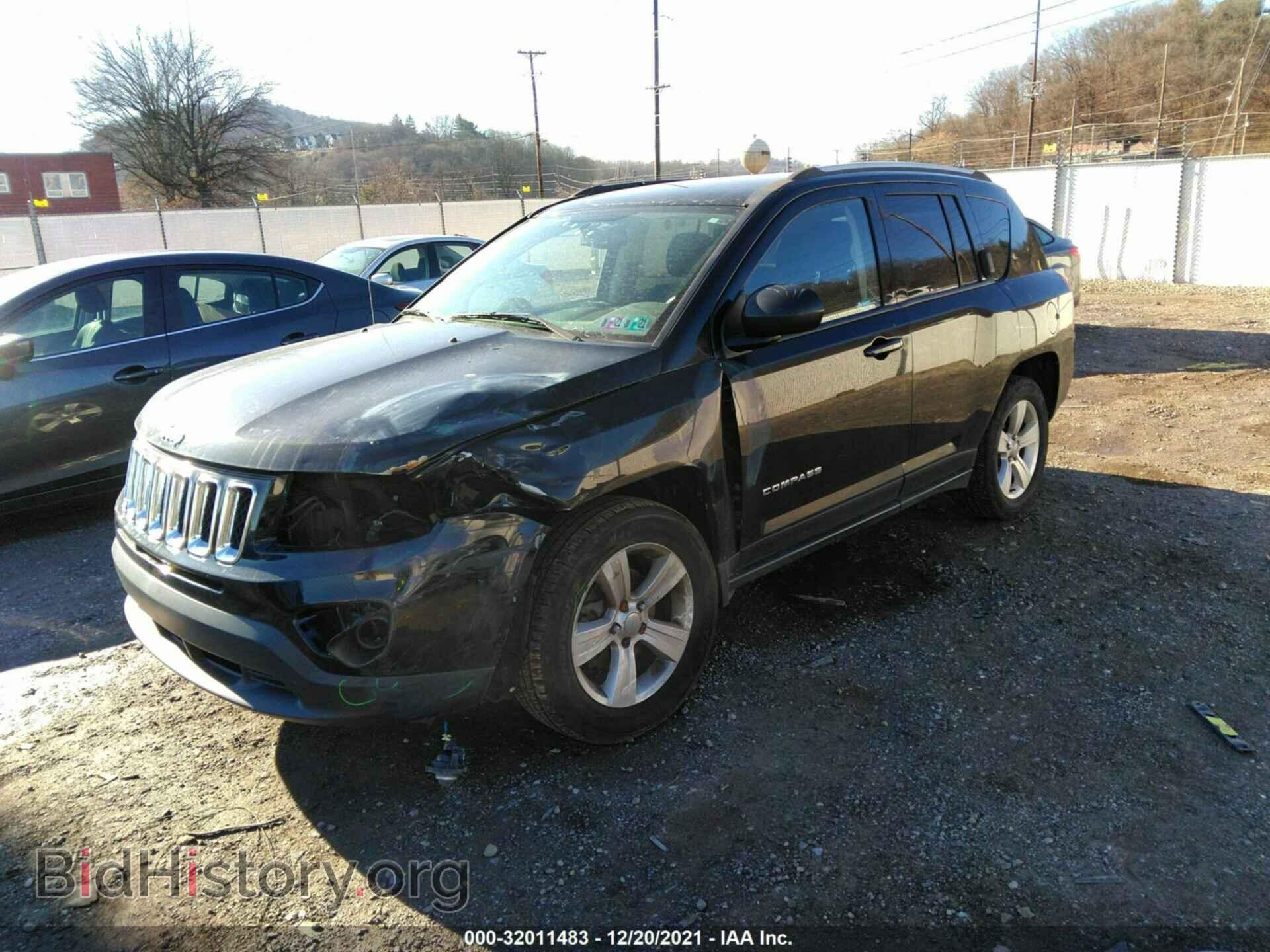 2017 JEEP COMPASS - VIN: 1C4NJDBB5HD154846 - Фото 2