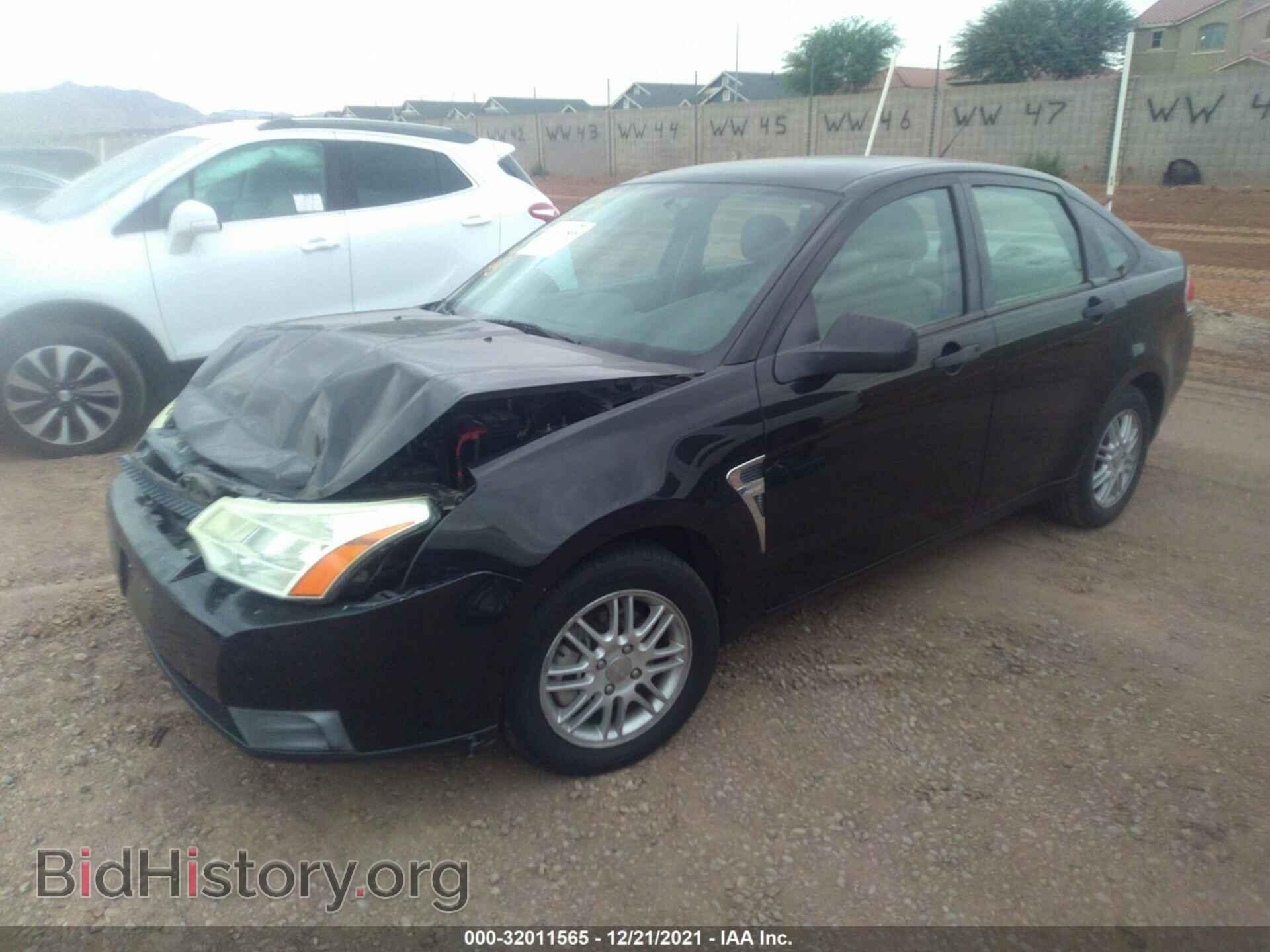 2008 FORD FOCUS - VIN: 1FAHP35N68W213070 - Фото 2