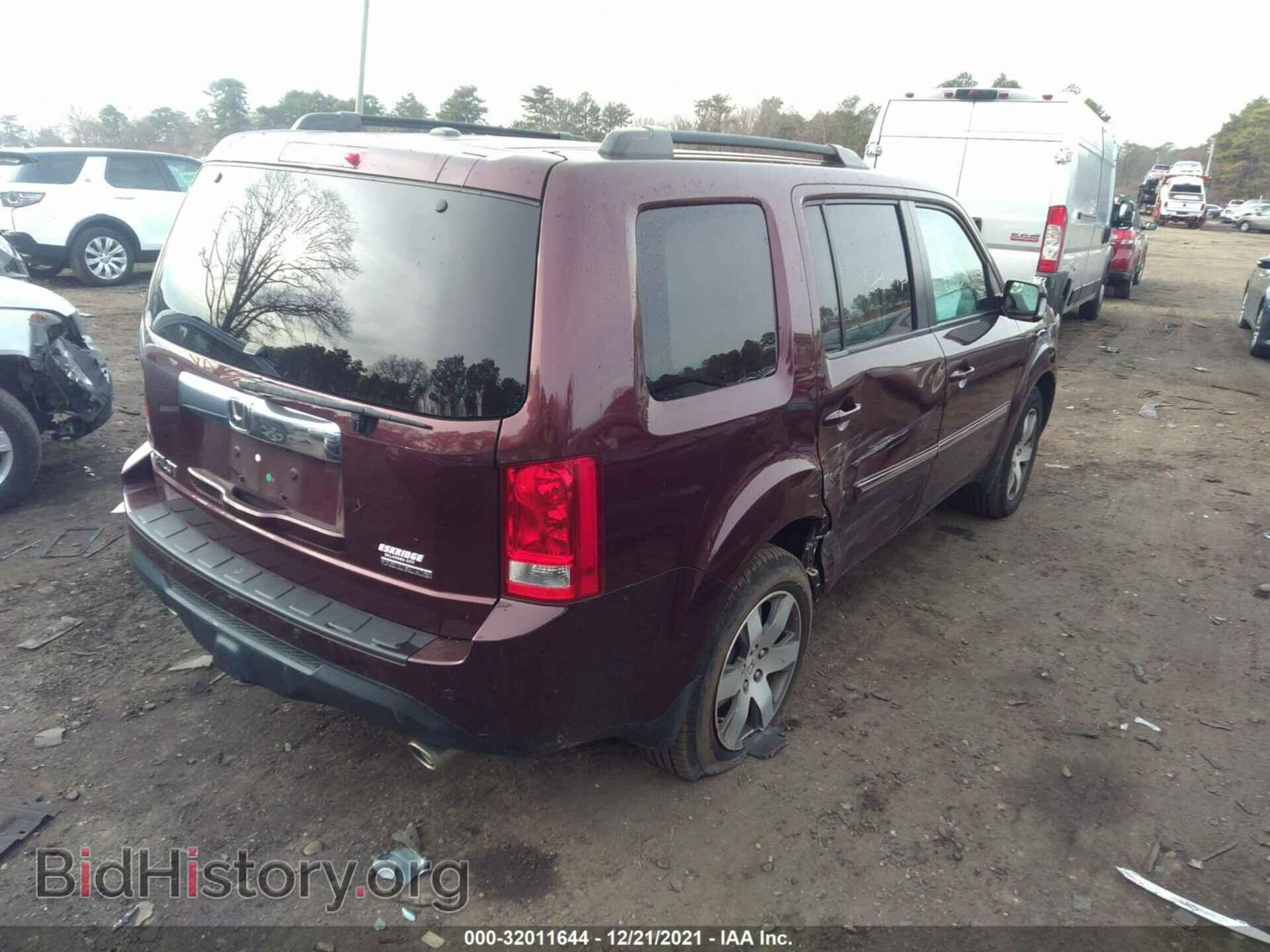 2014 HONDA PILOT - VIN: 5FNYF3H91EB019266 - Фото 4
