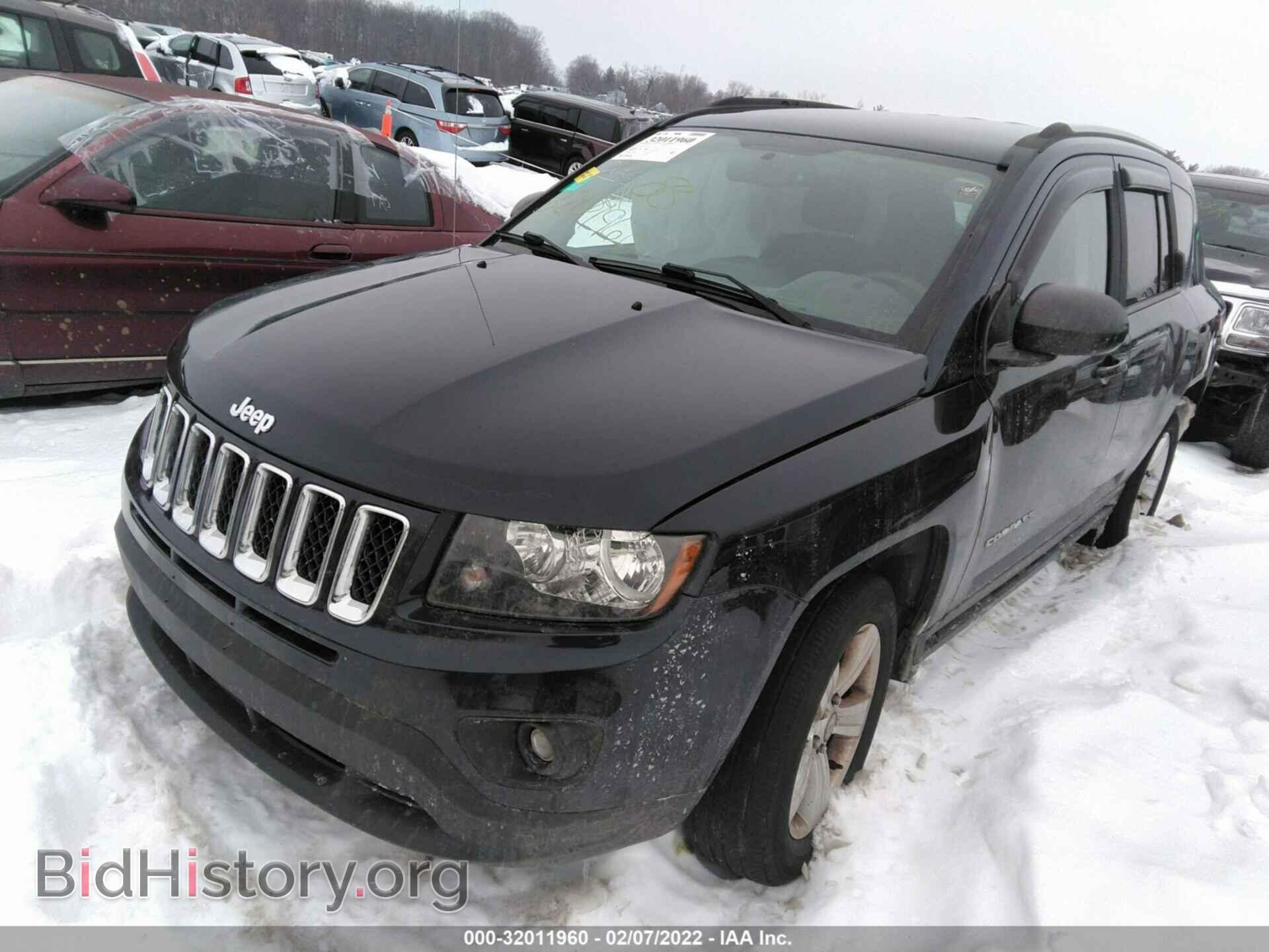 2016 JEEP COMPASS - VIN: 1C4NJDBB4GD686359 - Фото 2