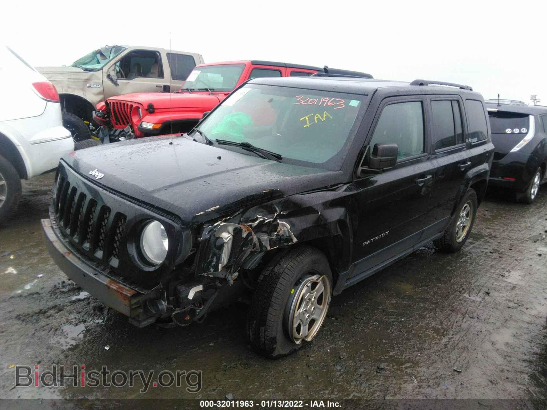 2014 JEEP PATRIOT - VIN: 1C4NJPBB4ED628721 - Фото 2