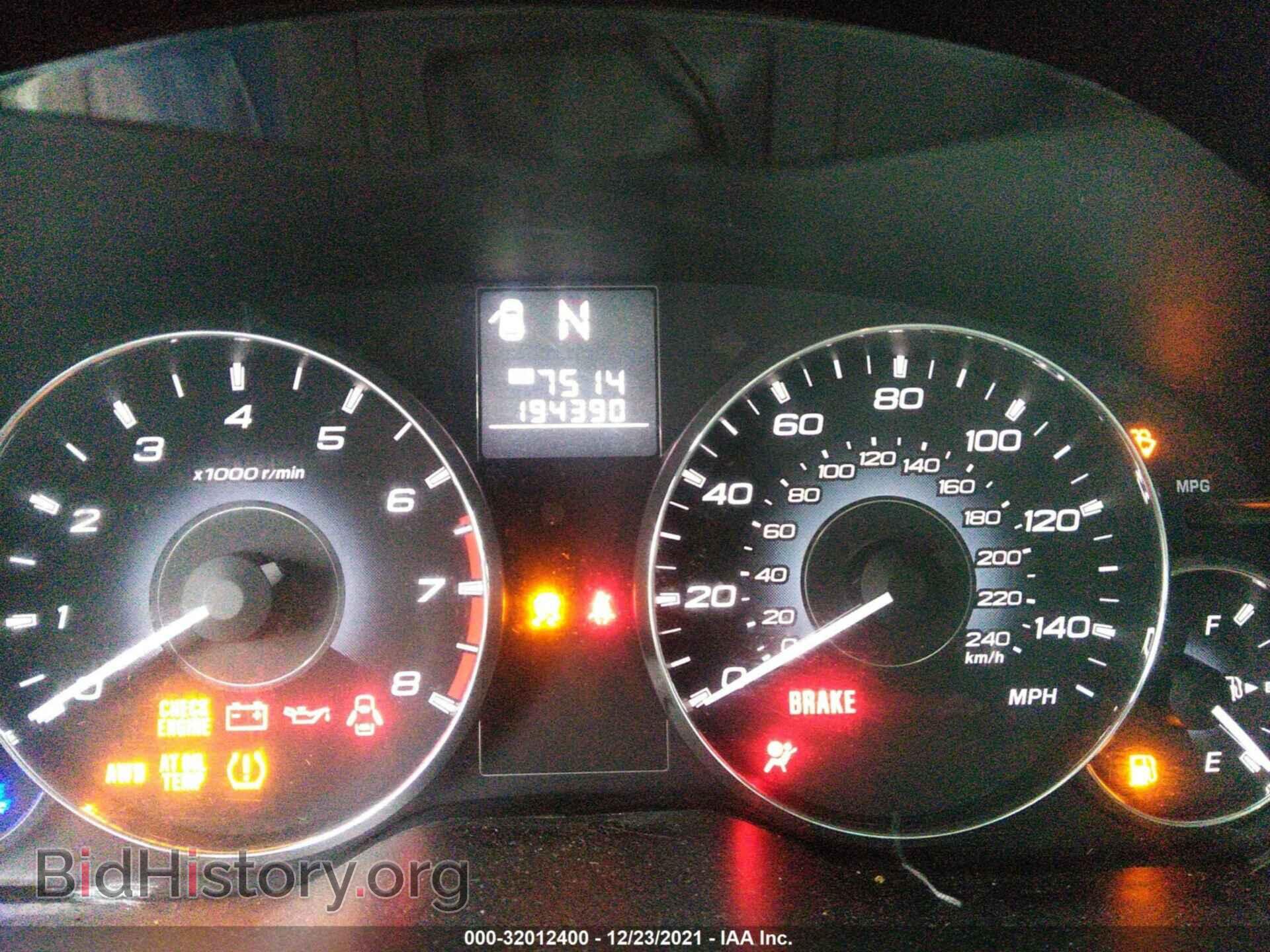 2011 SUBARU LEGACY - VIN: 4S3BMBA65B3227343 - Фото 7