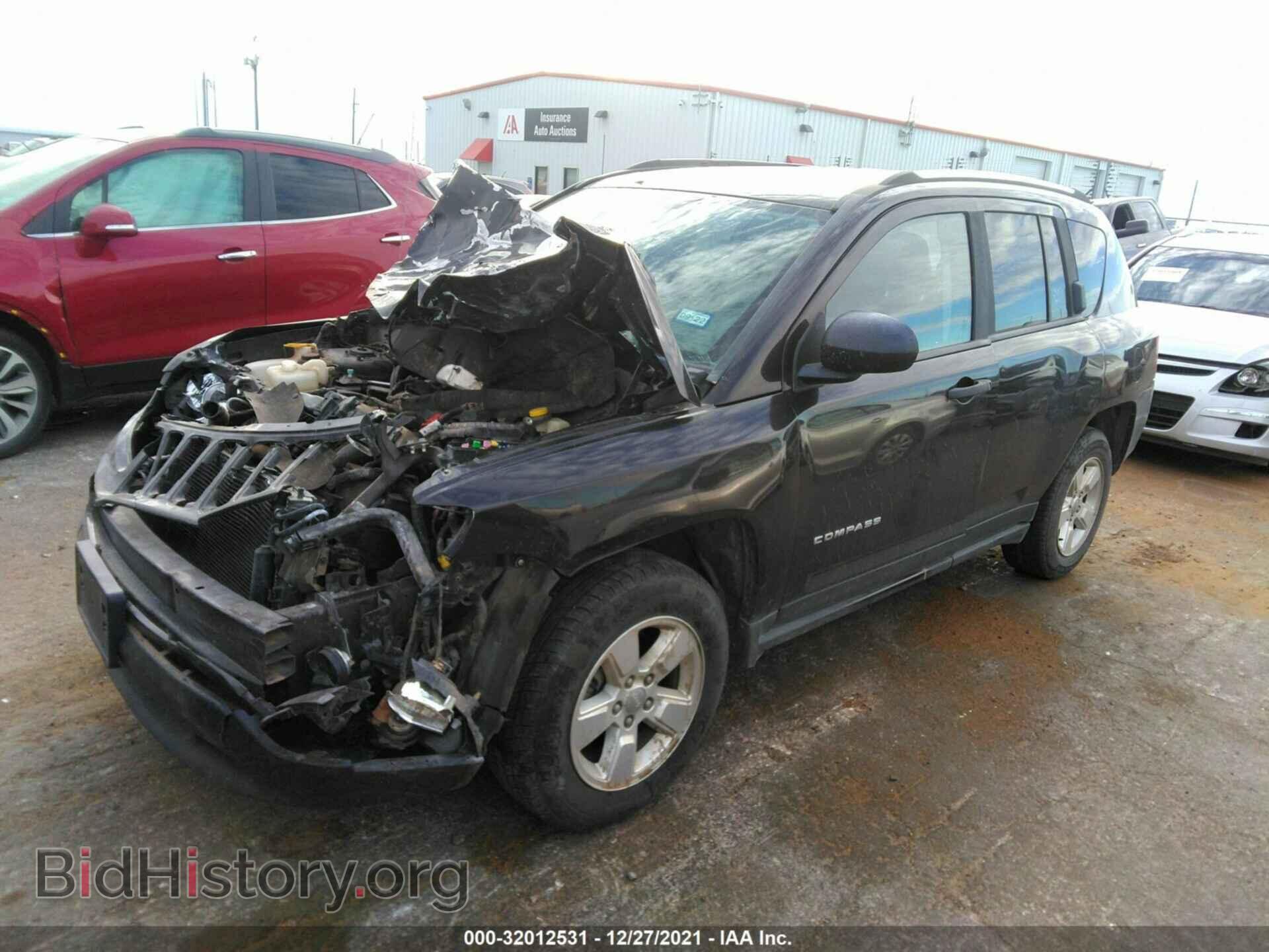 2014 JEEP COMPASS - VIN: 1C4NJCBA2ED690103 - Фото 2