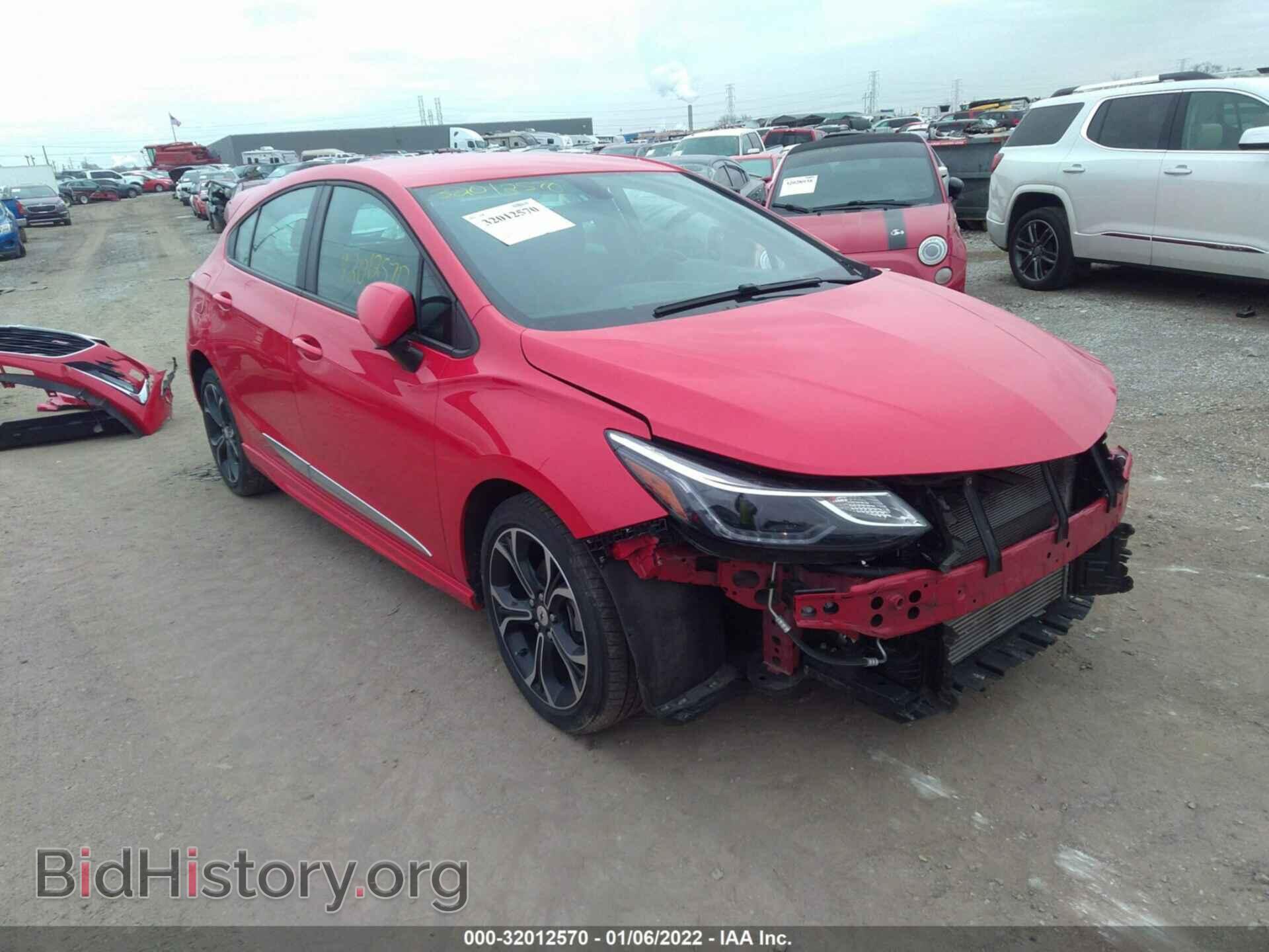 Фотография 3G1BE6SM3KS578465 - CHEVROLET CRUZE 2019