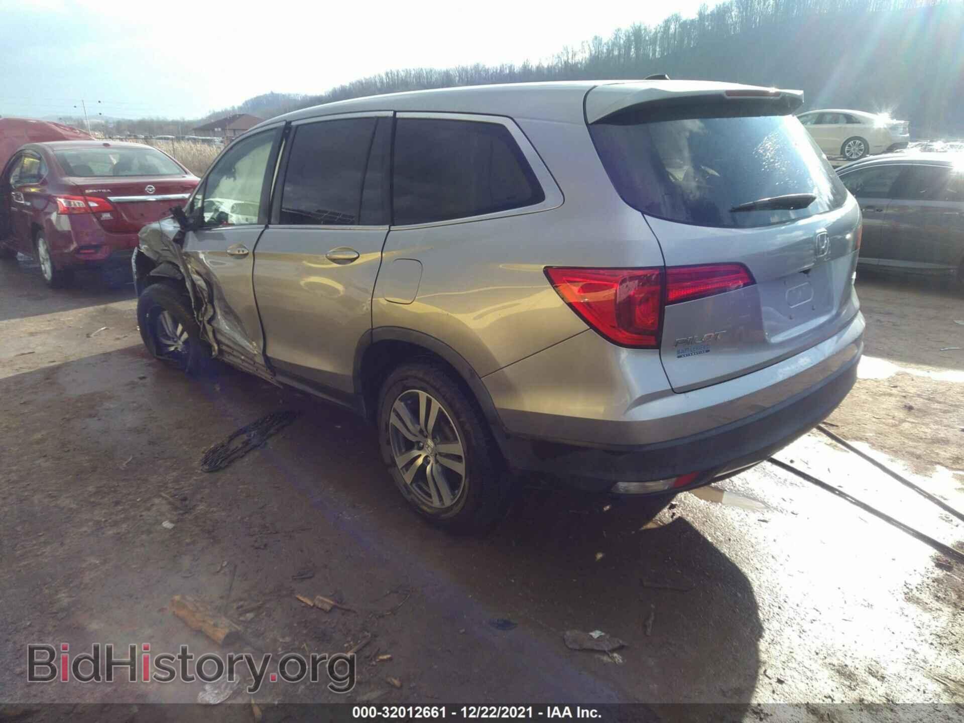 2016 HONDA PILOT - VIN: 5FNYF6H79GB114077 - Фото 3