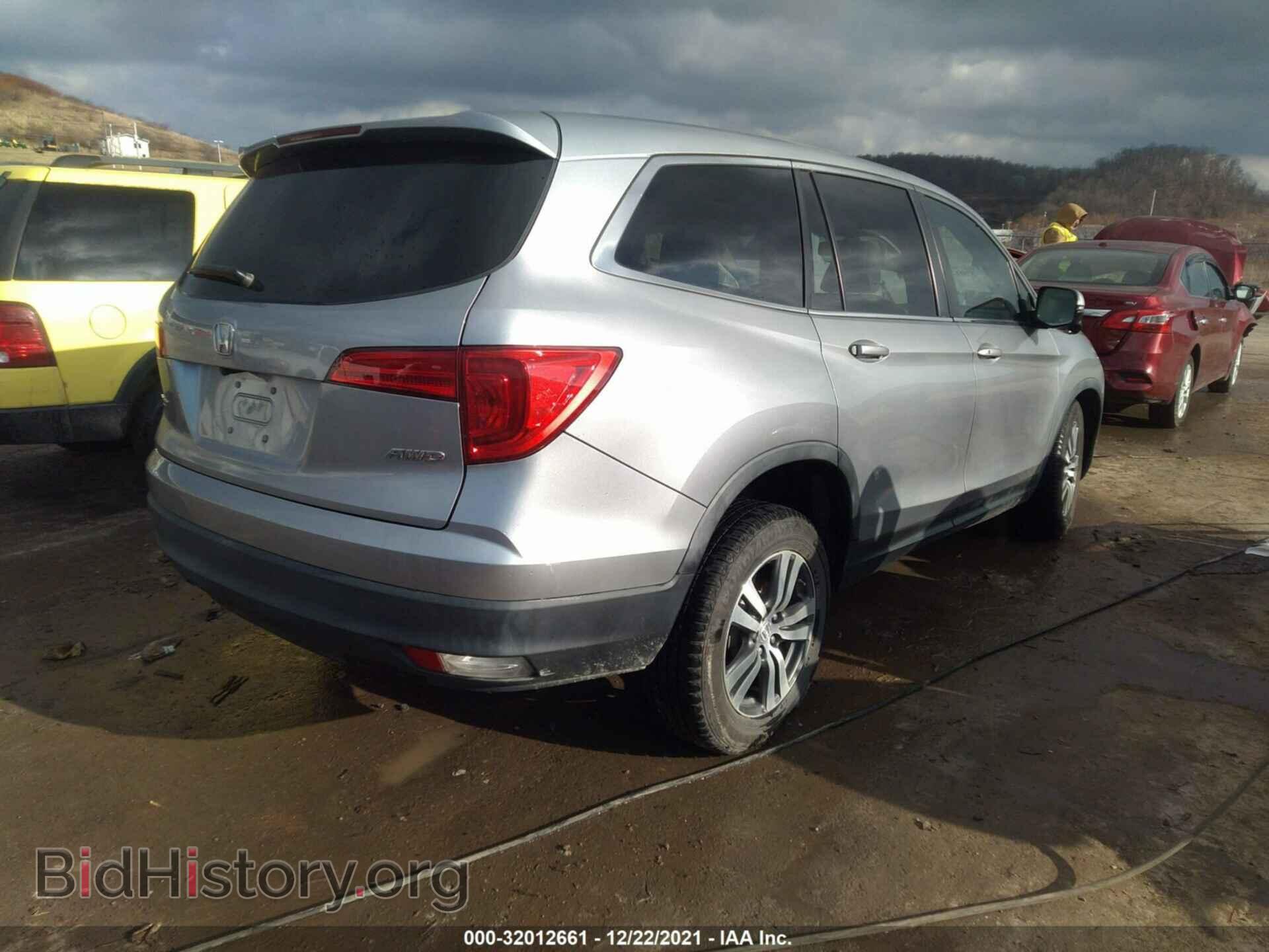2016 HONDA PILOT - VIN: 5FNYF6H79GB114077 - Фото 4