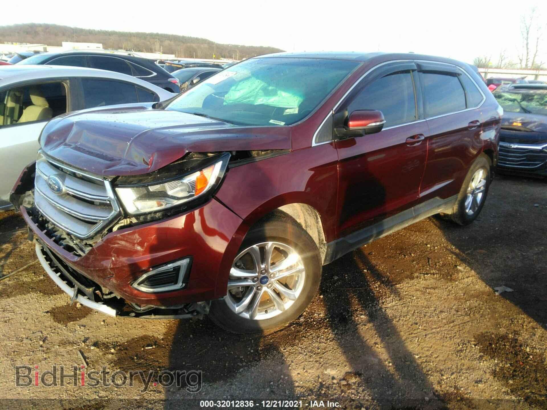 2015 FORD EDGE - VIN: 2FMTK4J96FBB30525 - Photo 2