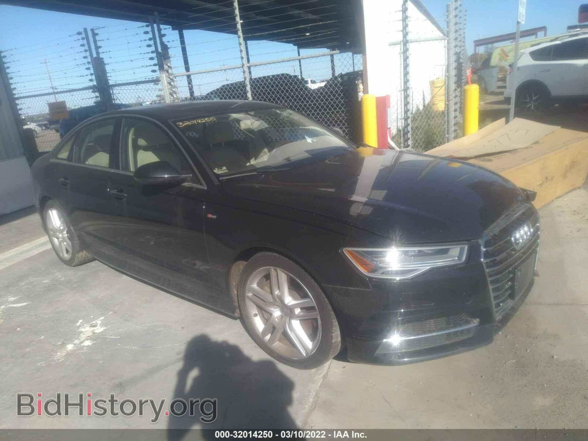 Фотография WAUGFAFC6GN061383 - AUDI A6 2016